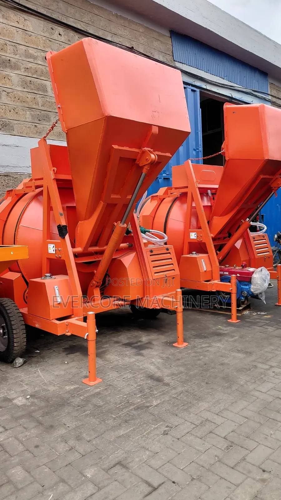 Industrial Rdcm350 Diesel Concrete Mixer Selfloader