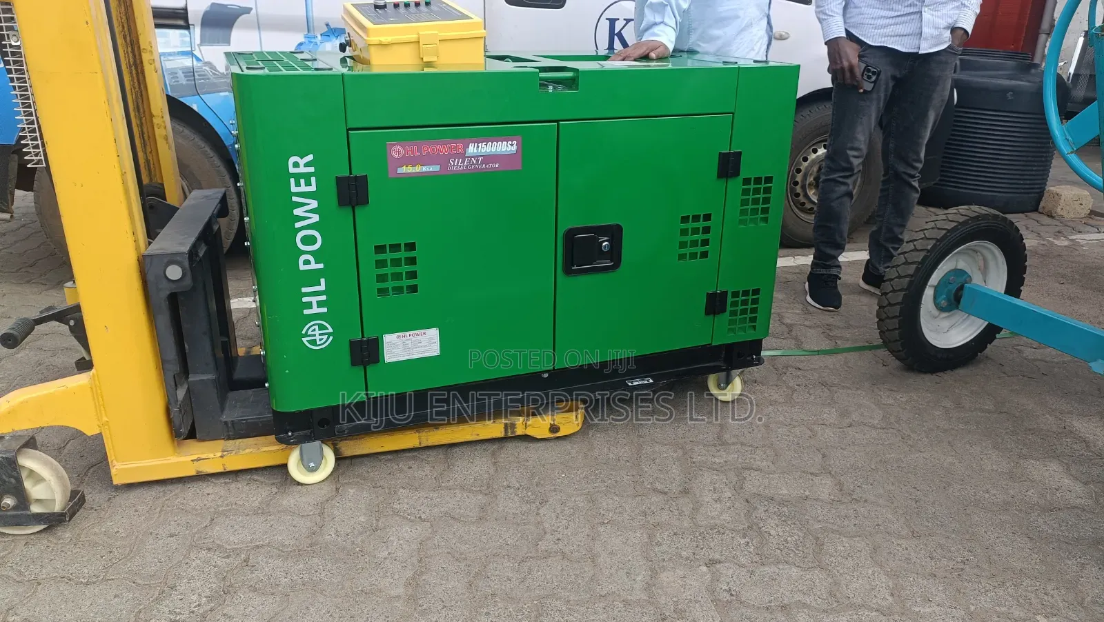 Hl Power 15kva Silent Diesel Generator With Ats | 3 Phase