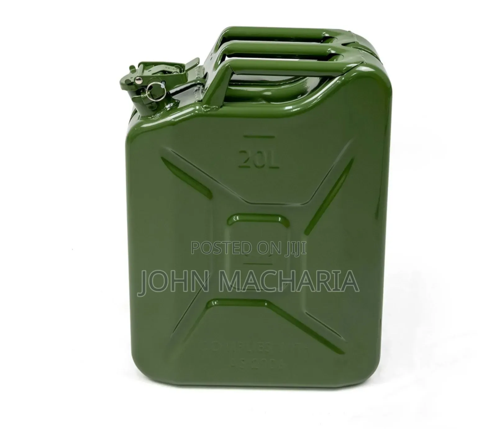 20 Litres Metallic Jerry Can for Gasoline