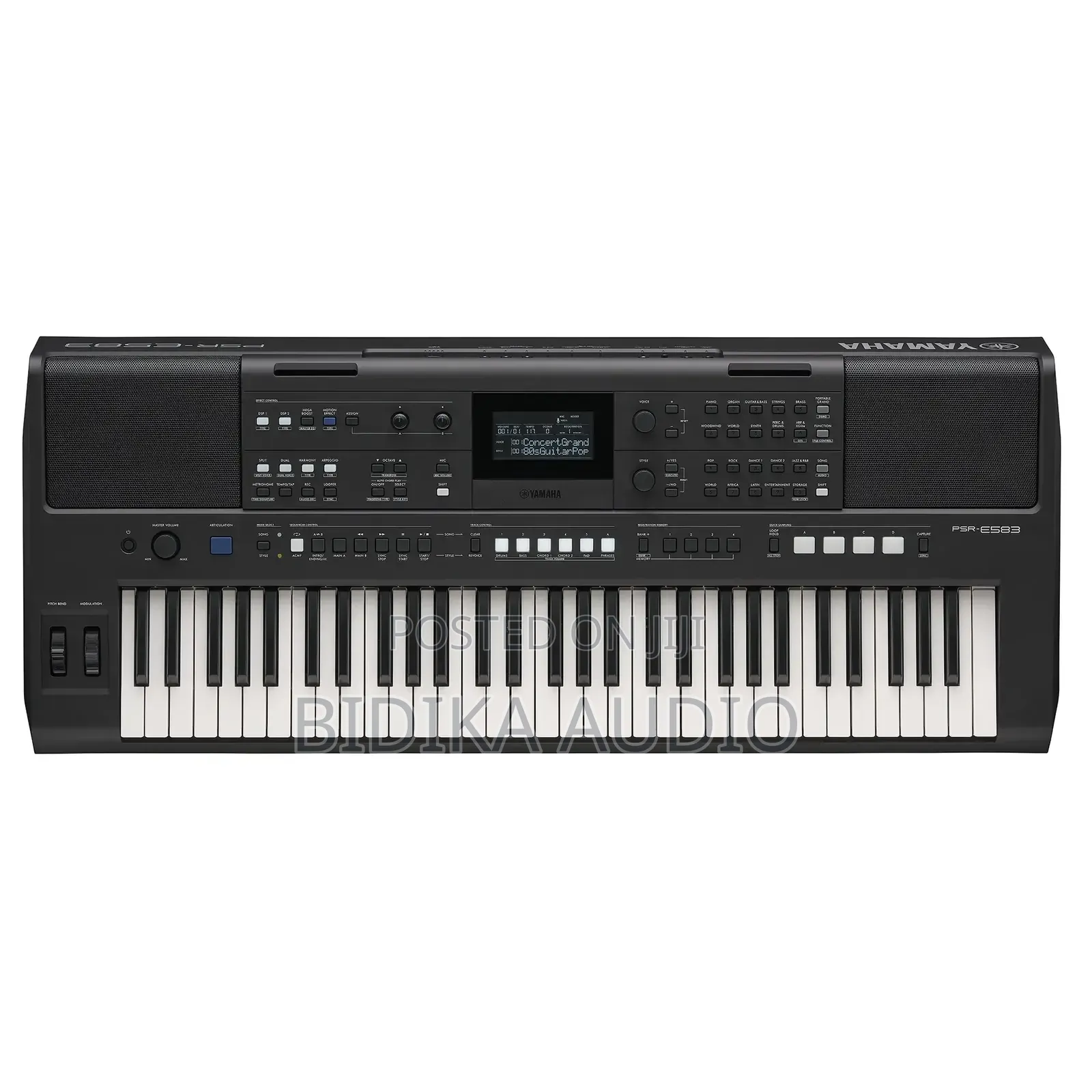 Yamaha PSR-E583 61-Key Portable Keyboard With Touch Response