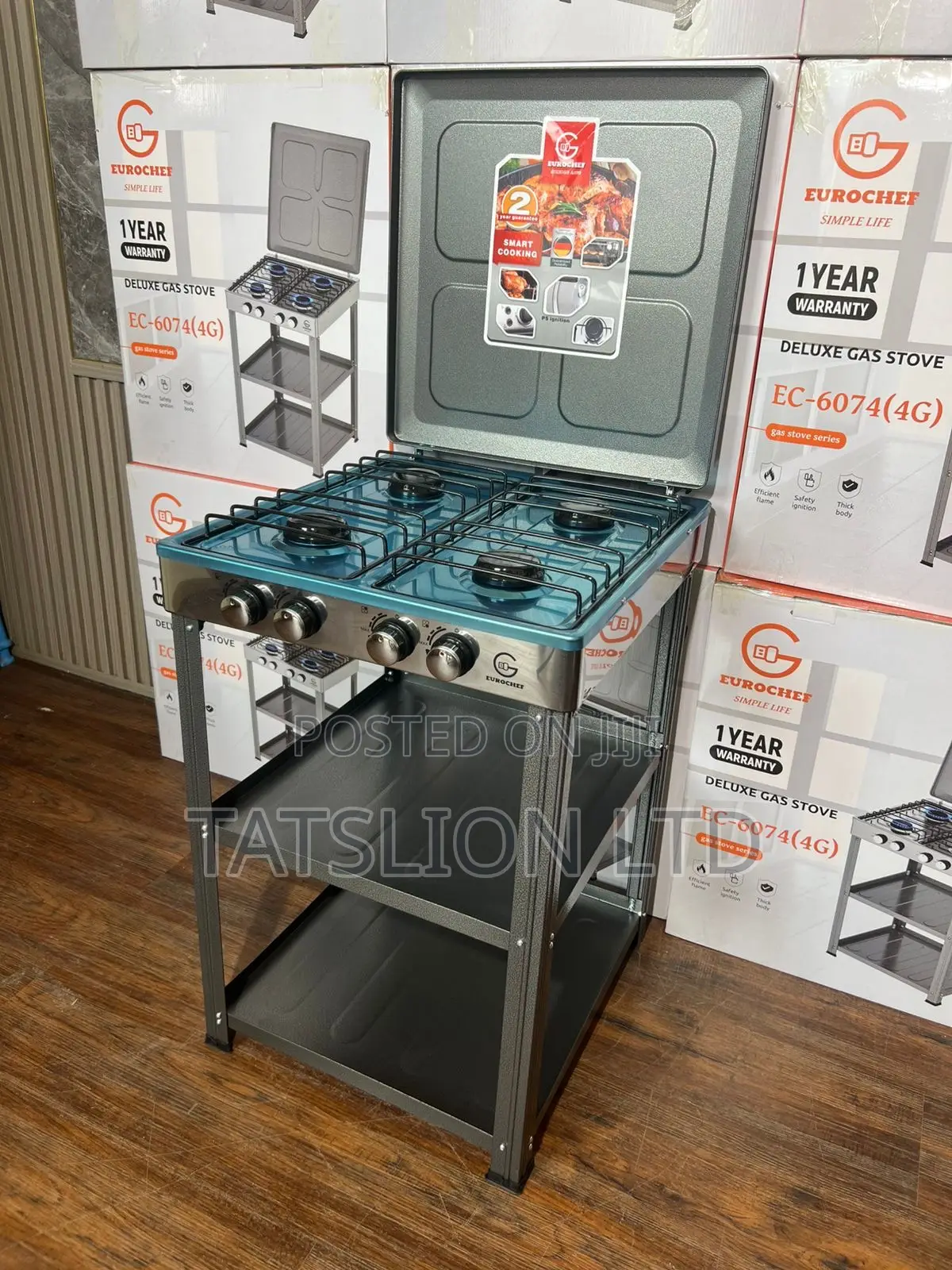2 Burner Amaze Glass Inbuilt Hob Cooker