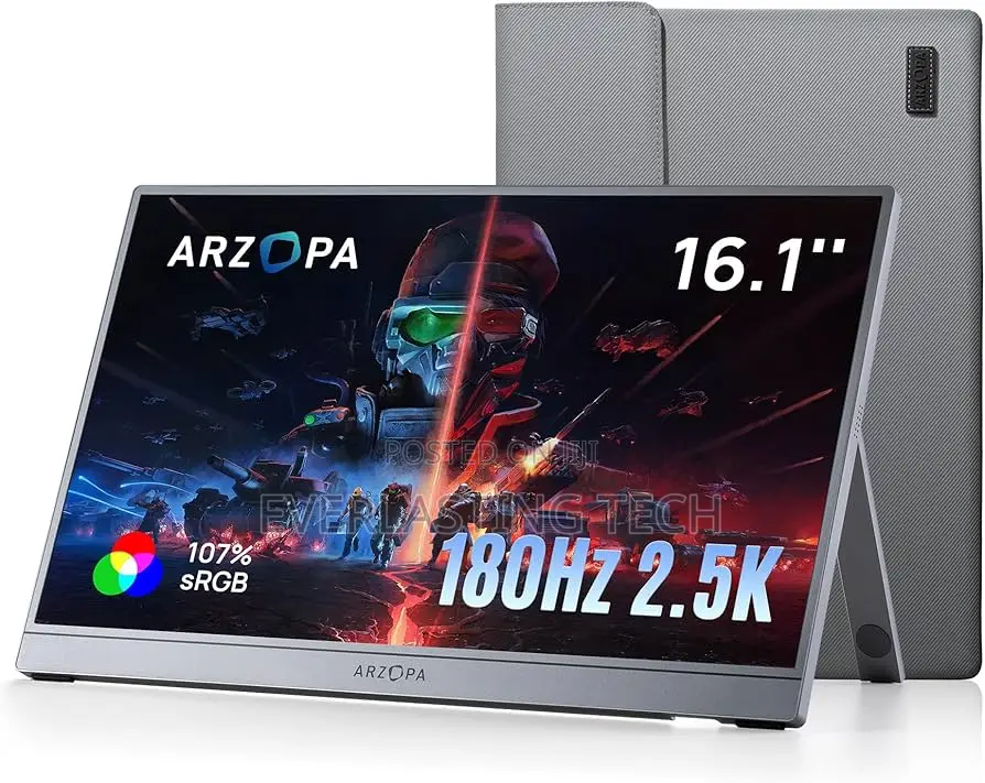 Arzopa Z3fc Portable Gaming Monitor, 16.1''