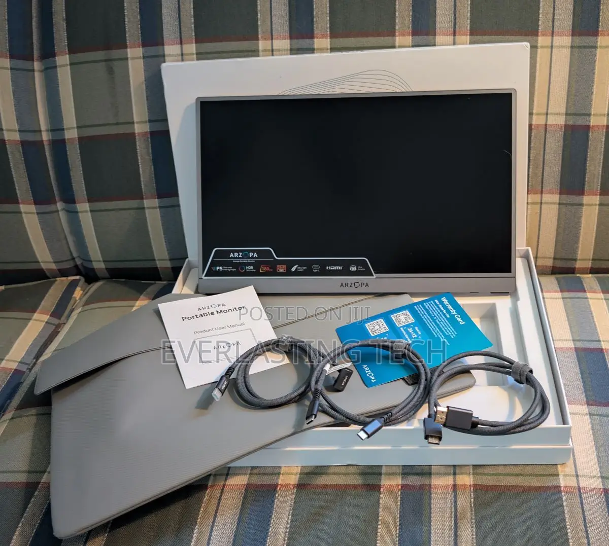 Arzopa Z3fc Portable Gaming Monitor, 16.1''