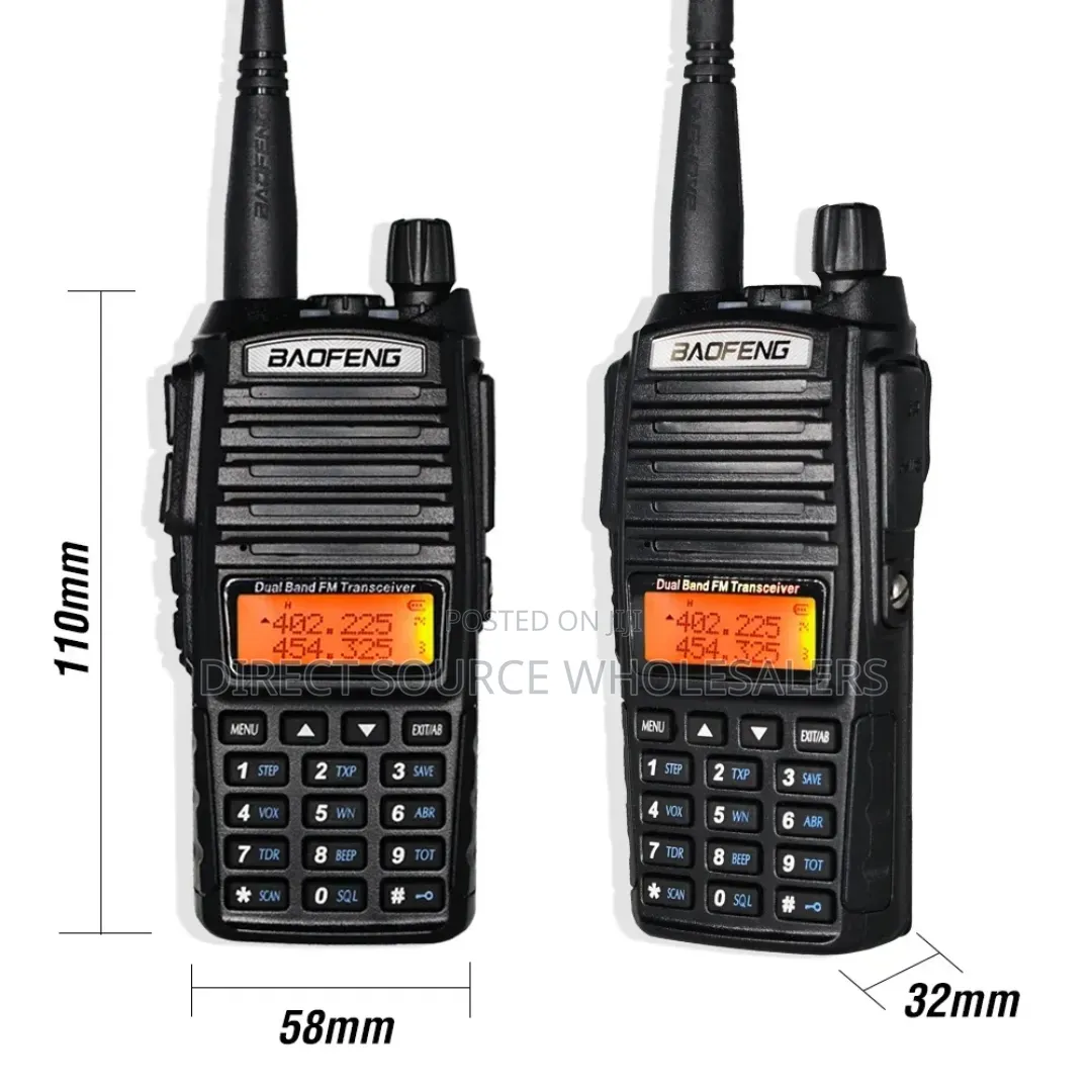 Baofeng Uv-82 Dual Band Walkie Talkie Radio