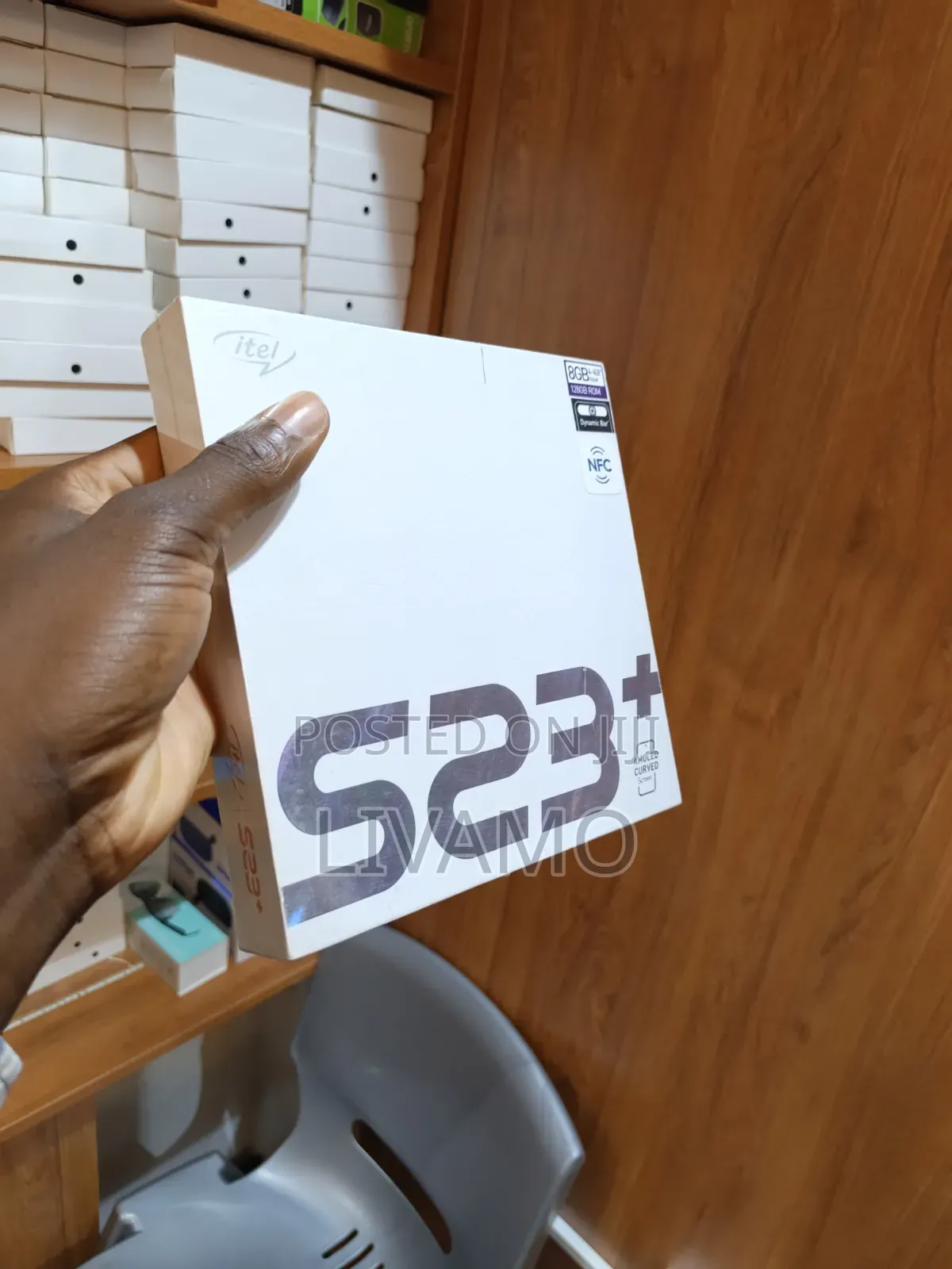 New Itel S23 Plus 256 GB Blue