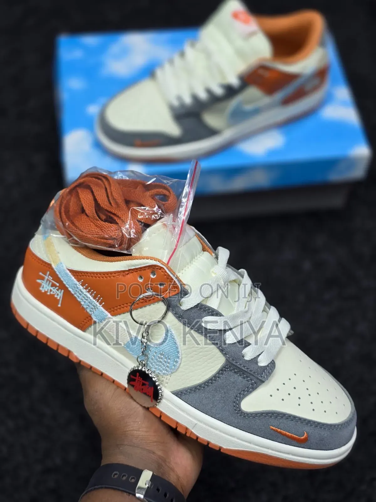 Nike Sb Dunk Low Stüssy "Grey Orange"