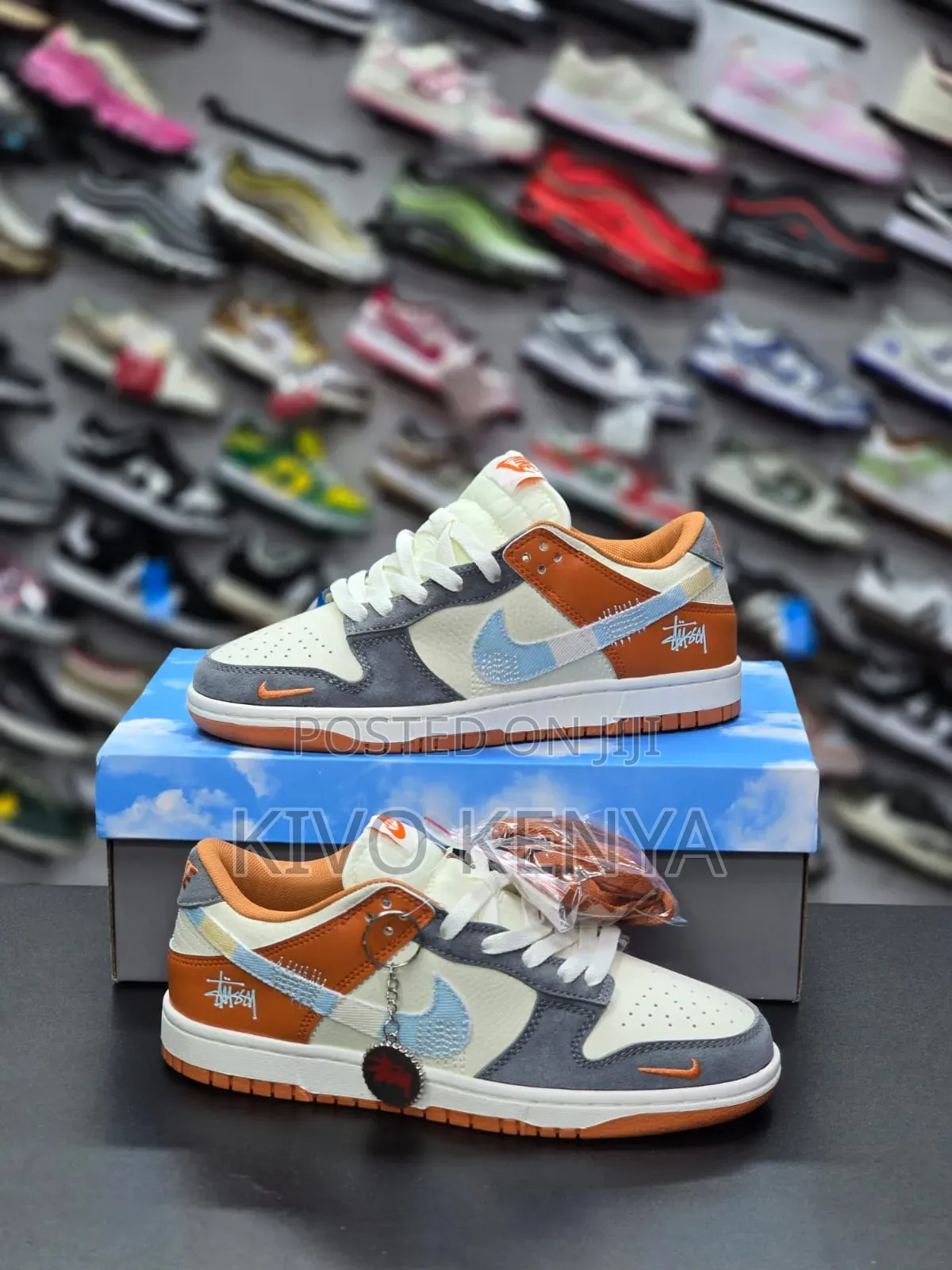 Nike Sb Dunk Low Stüssy "Grey Orange"