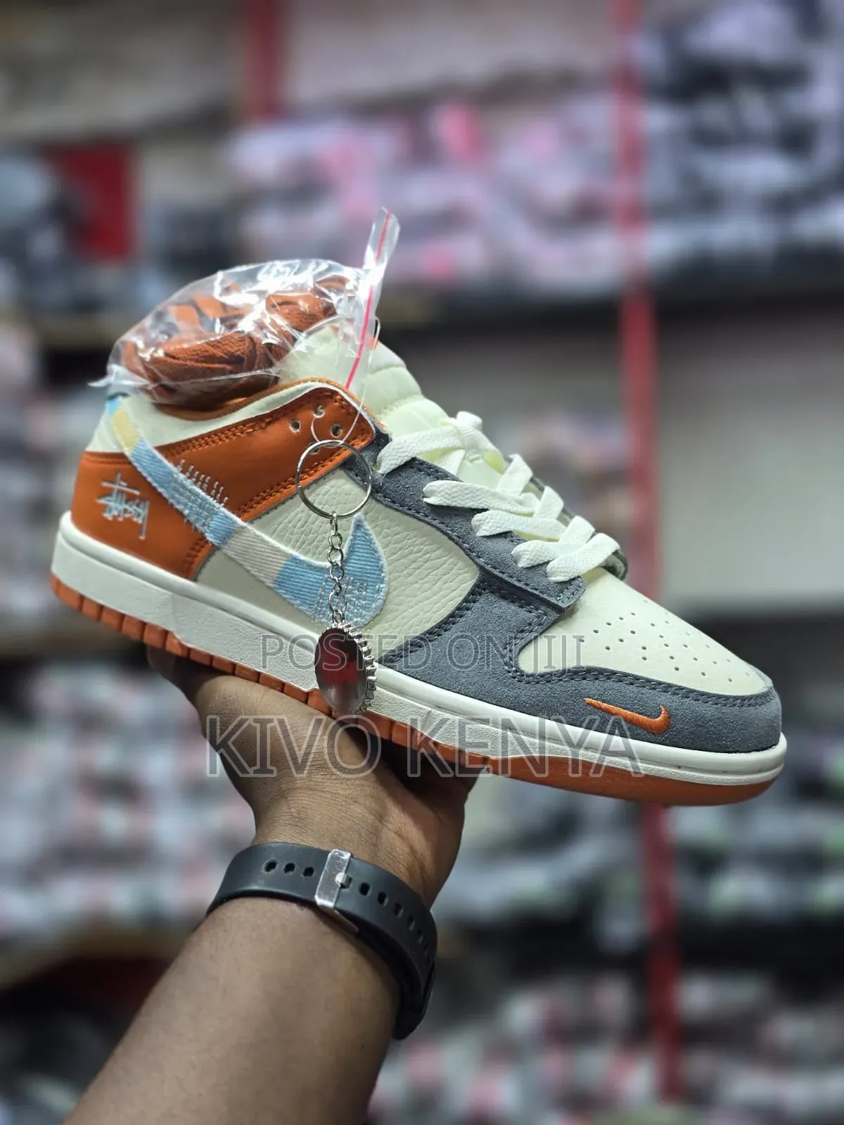 Nike Sb Dunk Low Stüssy "Grey Orange"