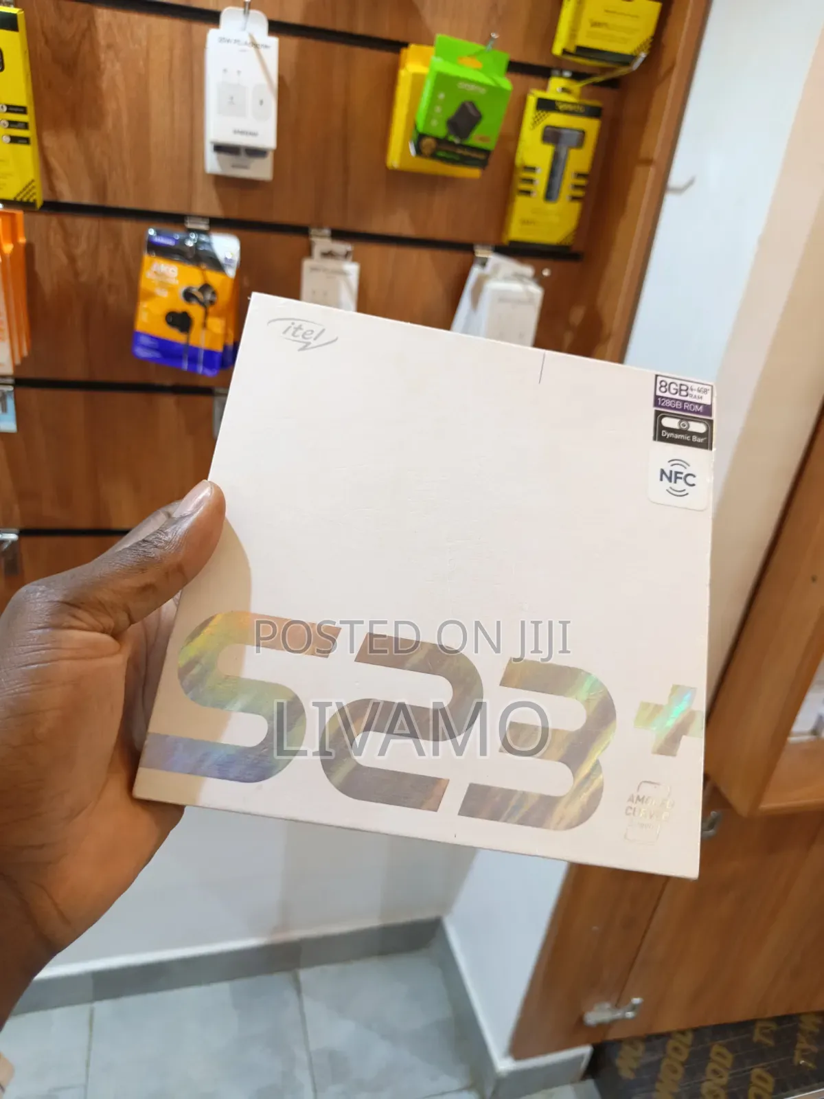 New Itel S23 Plus 256 GB Silver