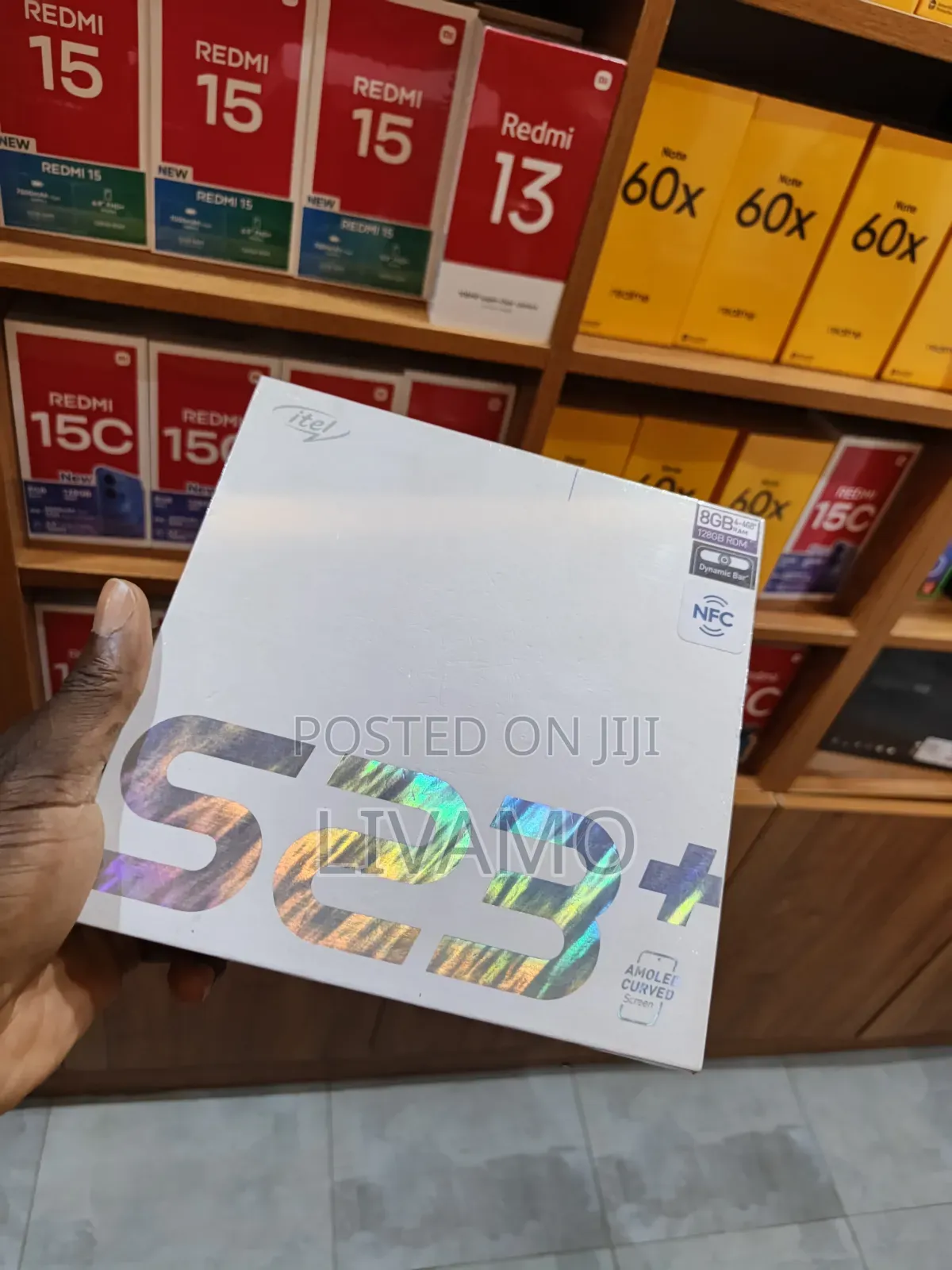 New Itel S23 Plus 256 GB Gray