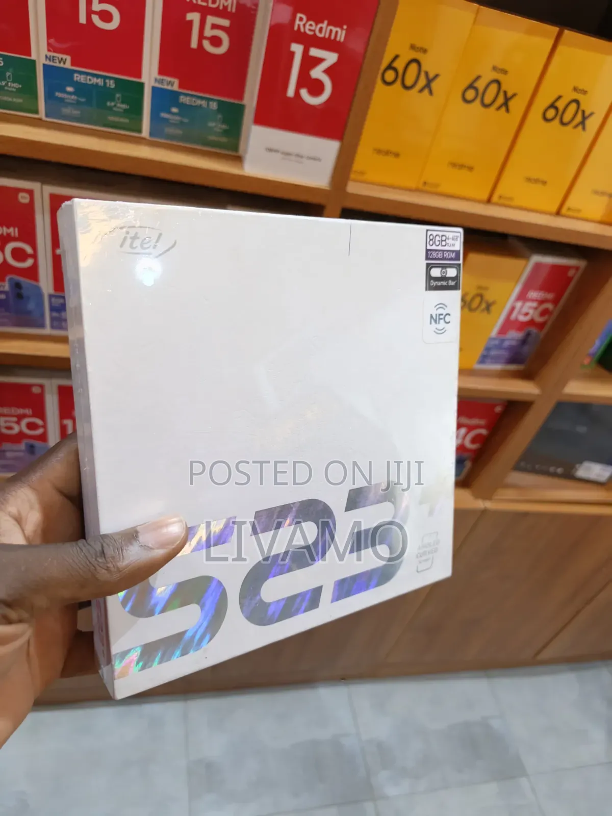 New Itel S23 Plus 256 GB Gray