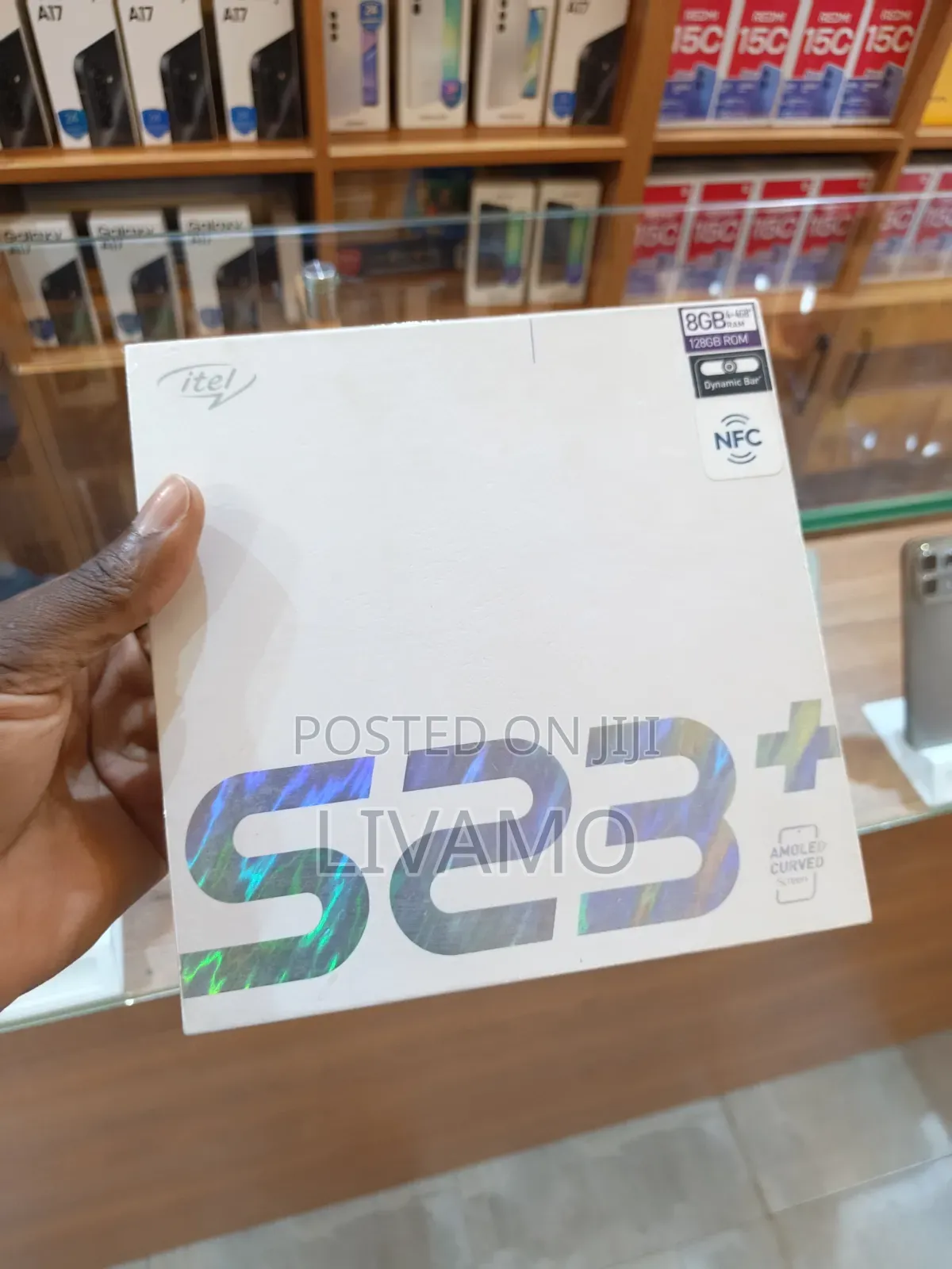 New Itel S23 Plus 256 GB Blue
