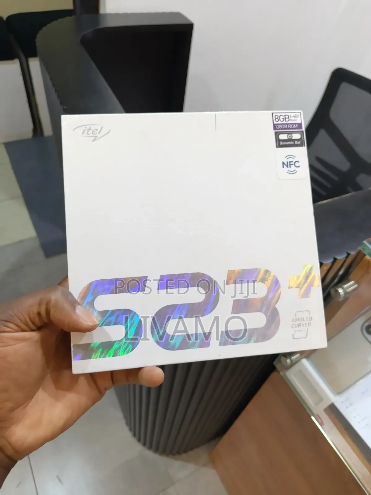 New Itel S23 Plus 256 GB Black