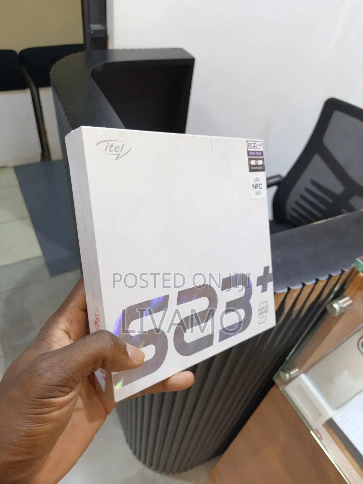 New Itel S23 Plus 256 GB Black