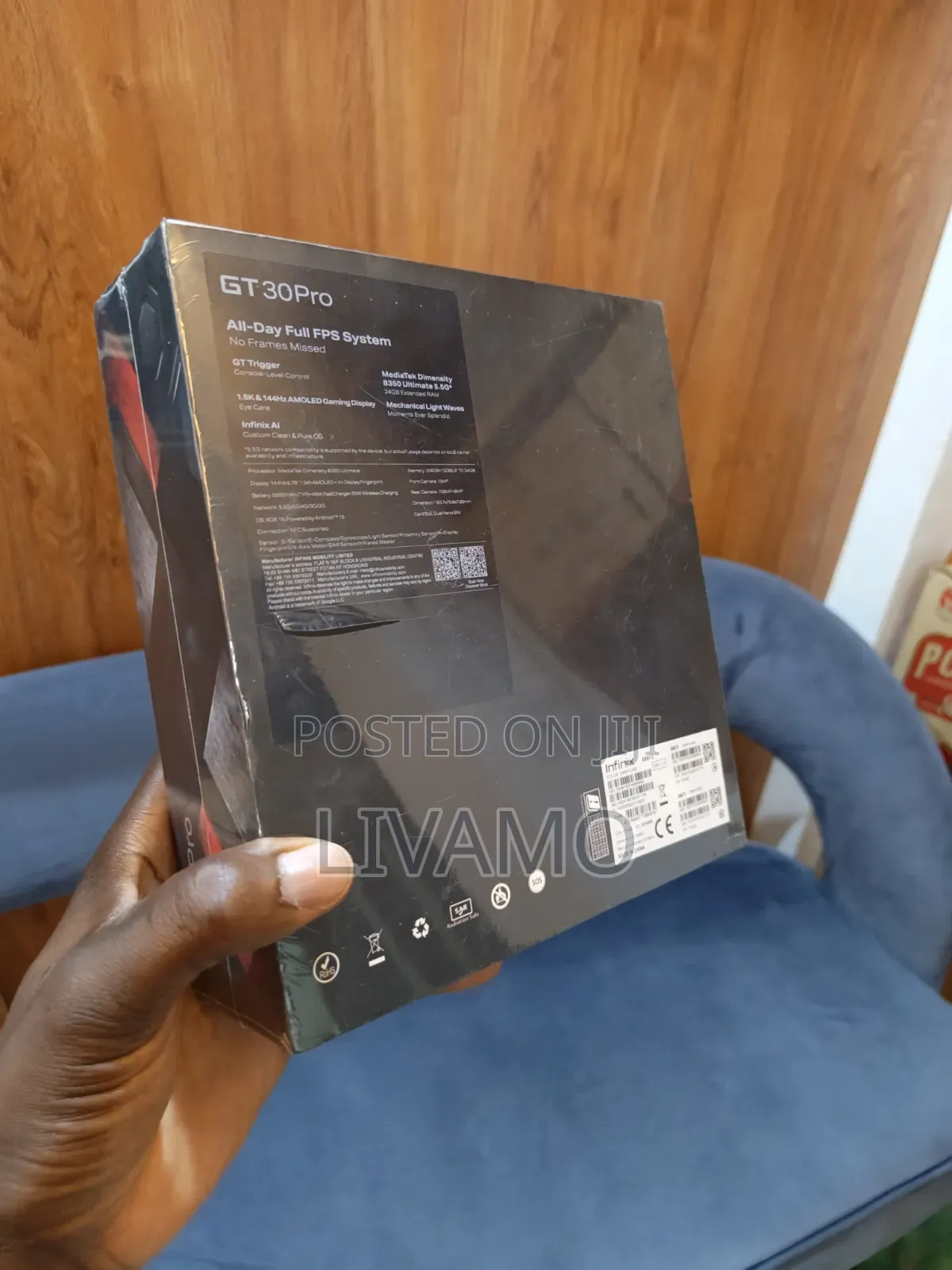 New Infinix GT 30 Pro 256 GB Red