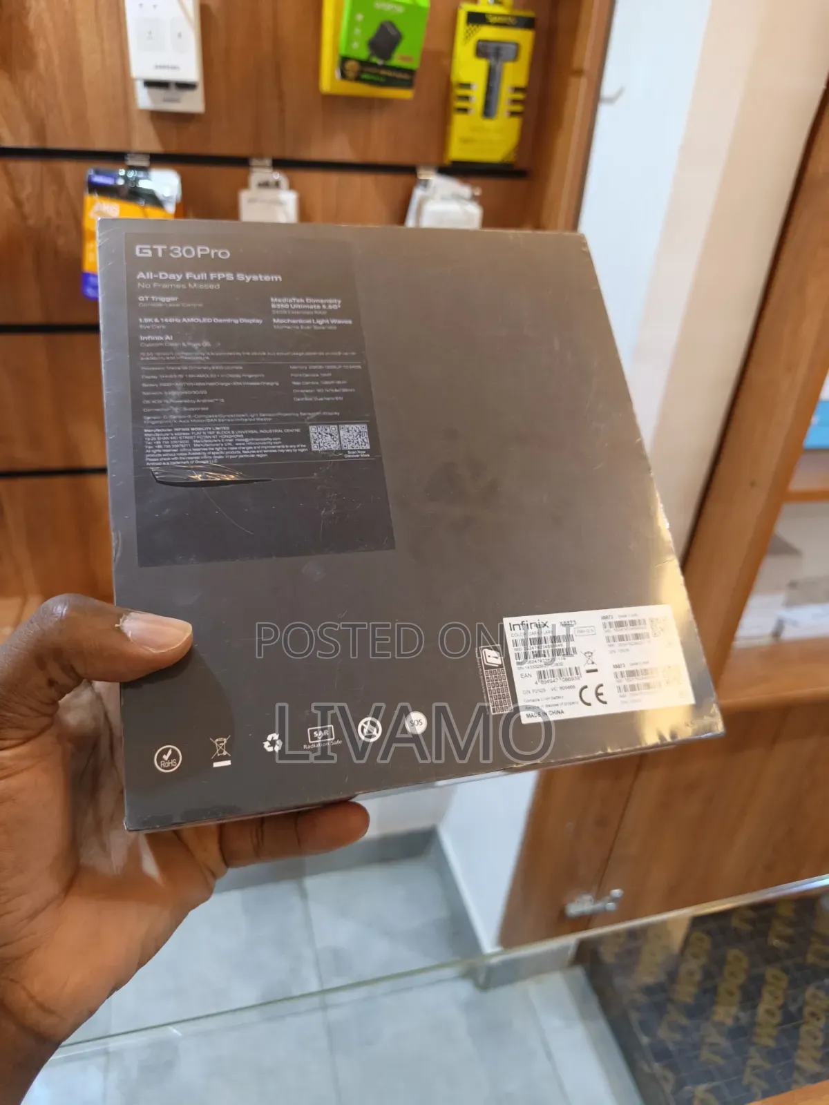 New Infinix GT 30 Pro 256 GB Black