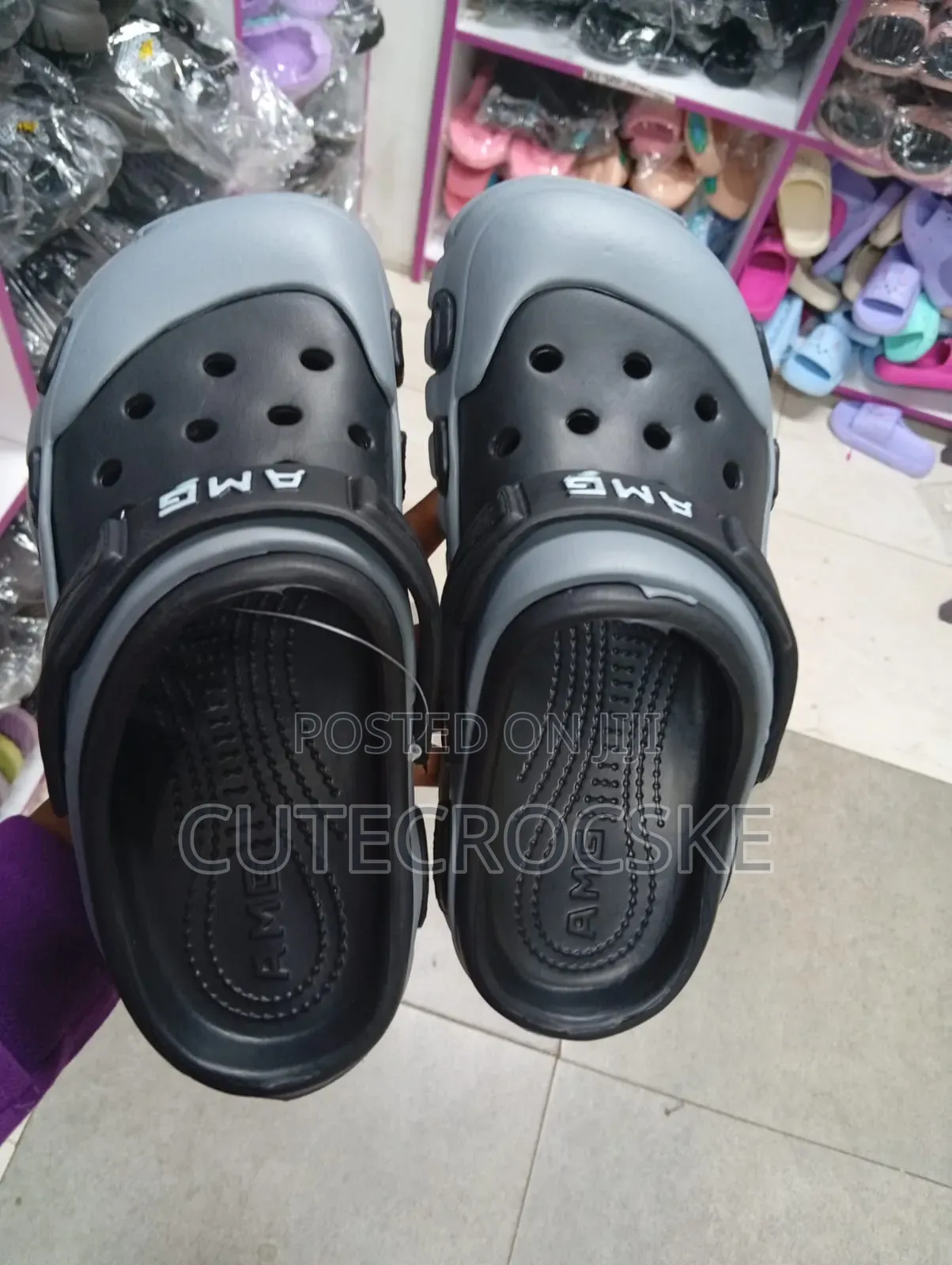 Trendy Unisex Amg Crocs Comfortable, Lightweight and Stylish