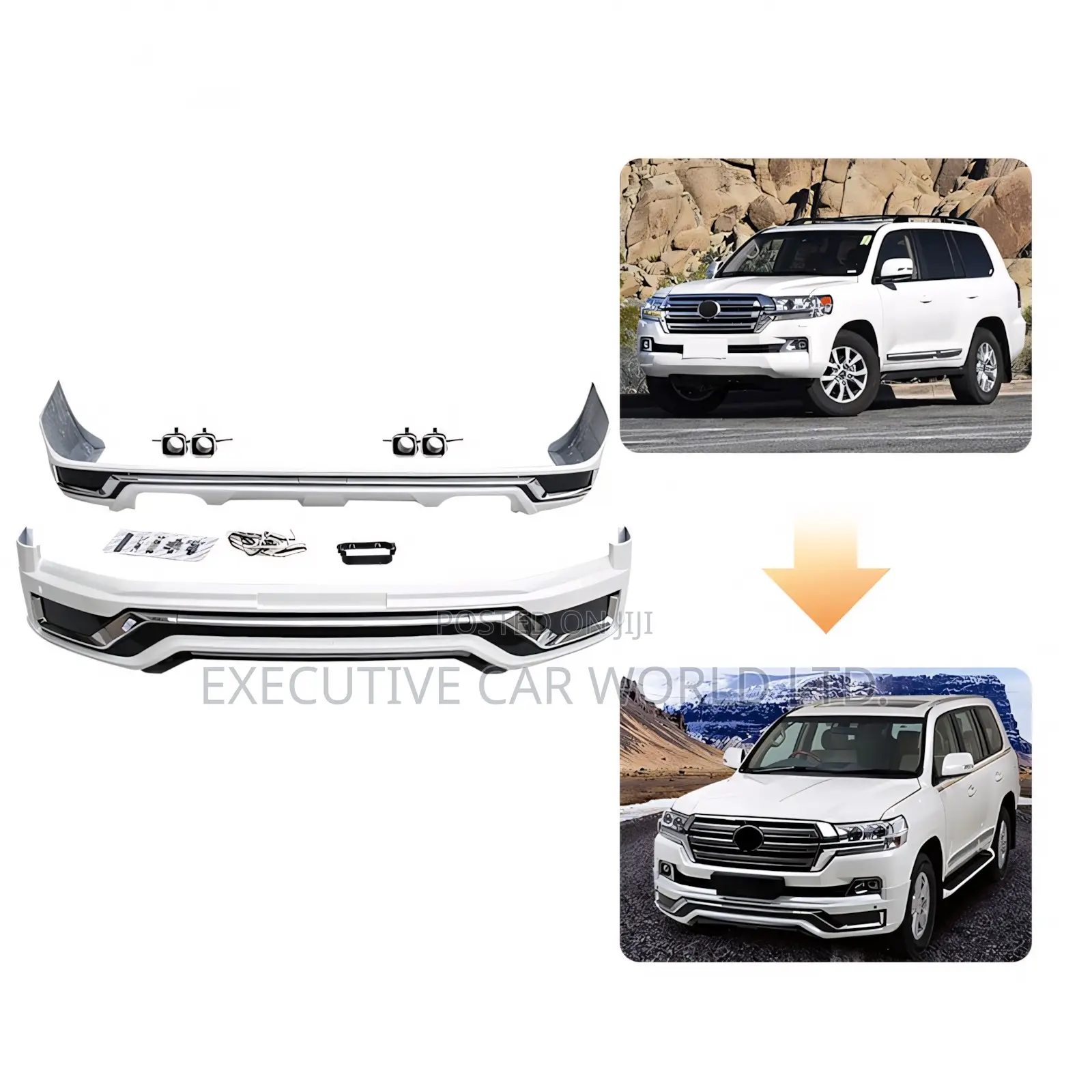 Toyota Land Cruiser 200 Modellista Body Kit