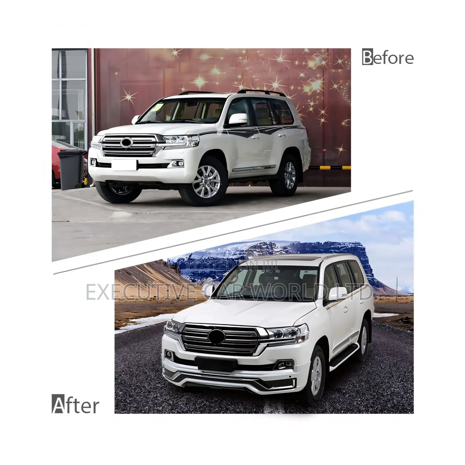 Toyota Land Cruiser 200 Modellista Body Kit