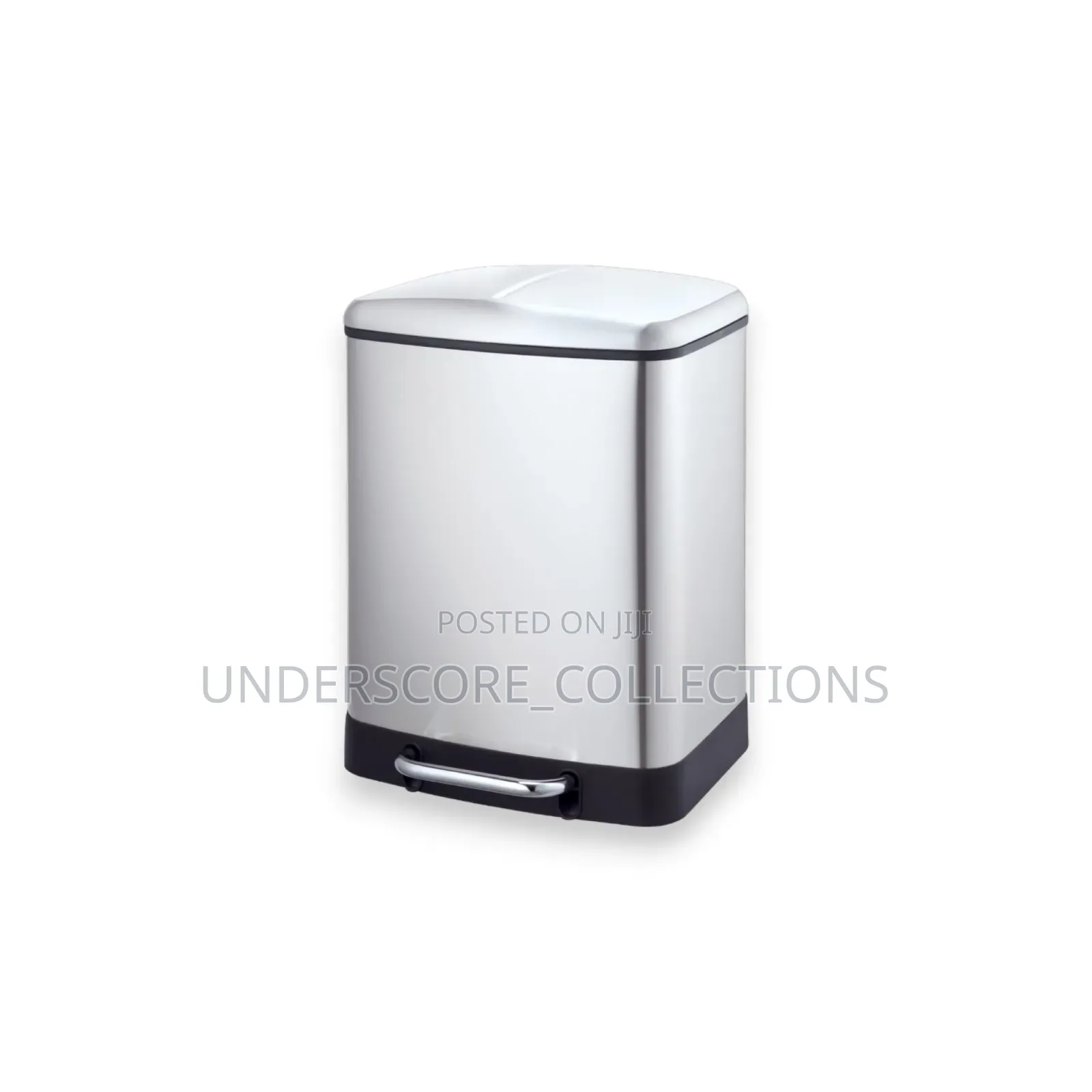 Stainless Steel and Abs Plastic Dustbin