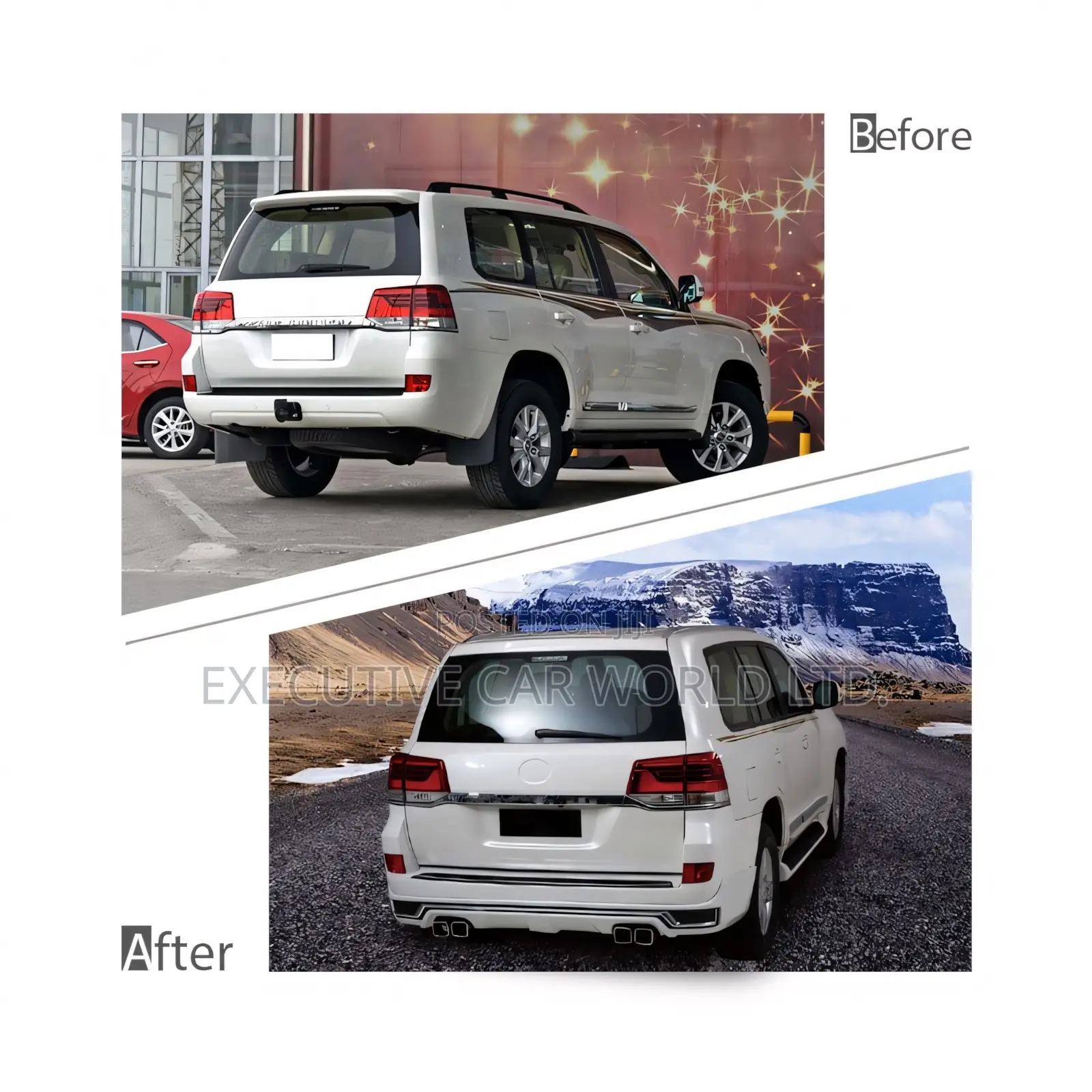 Toyota Land Cruiser 200 Modellista Body Kit