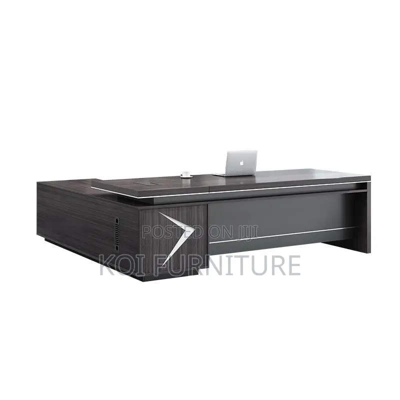 Office Desk; 1800mm Executuve L Shape Office Desk