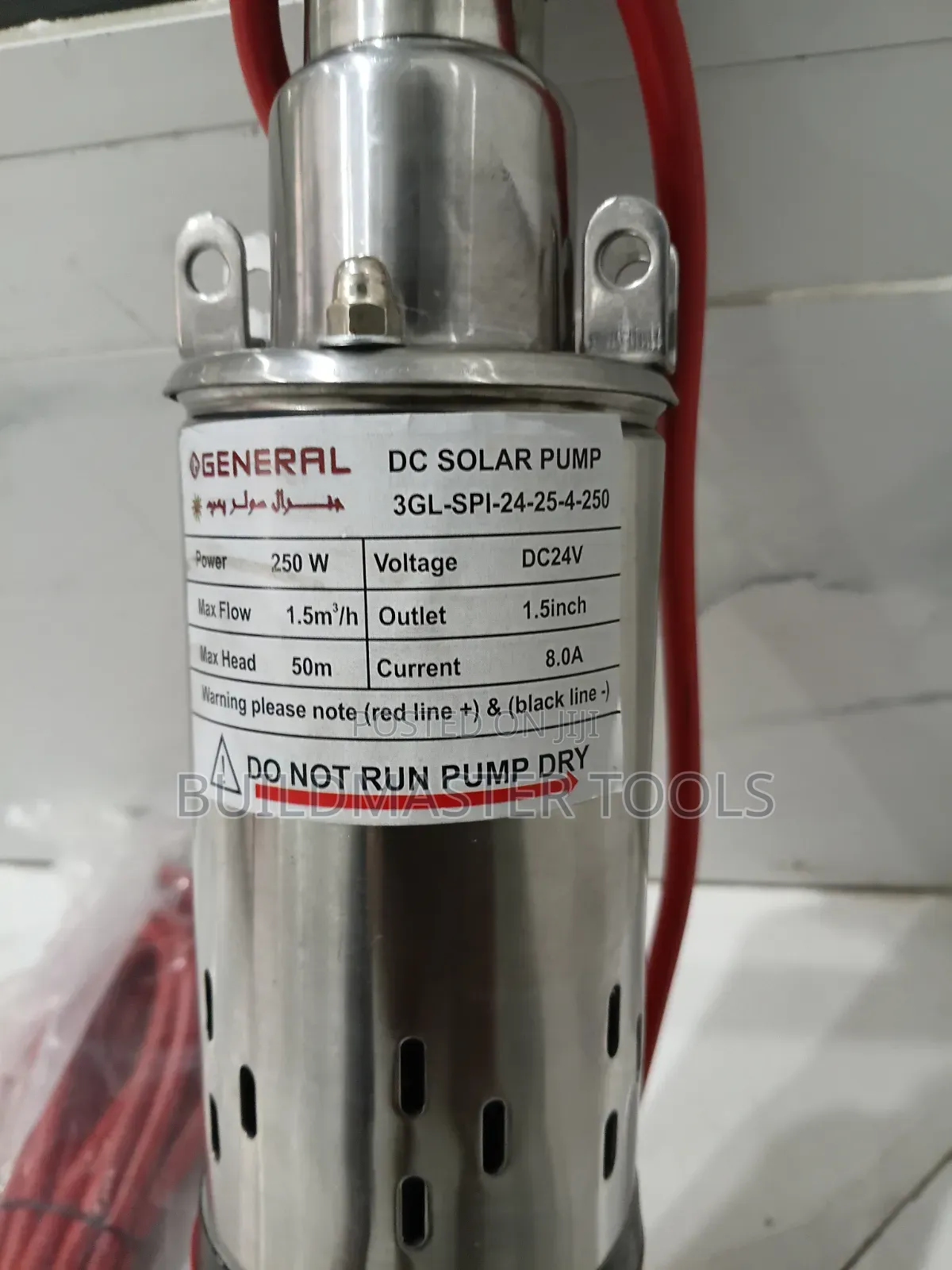 General Dc Solar Submersible Pump