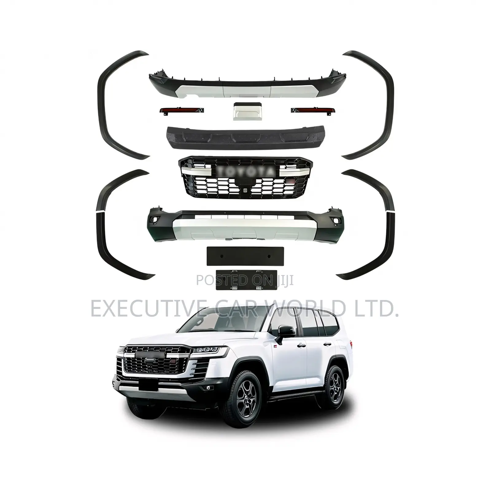 Toyota Lc300 to Lc300 Gr-Sport Body Kit
