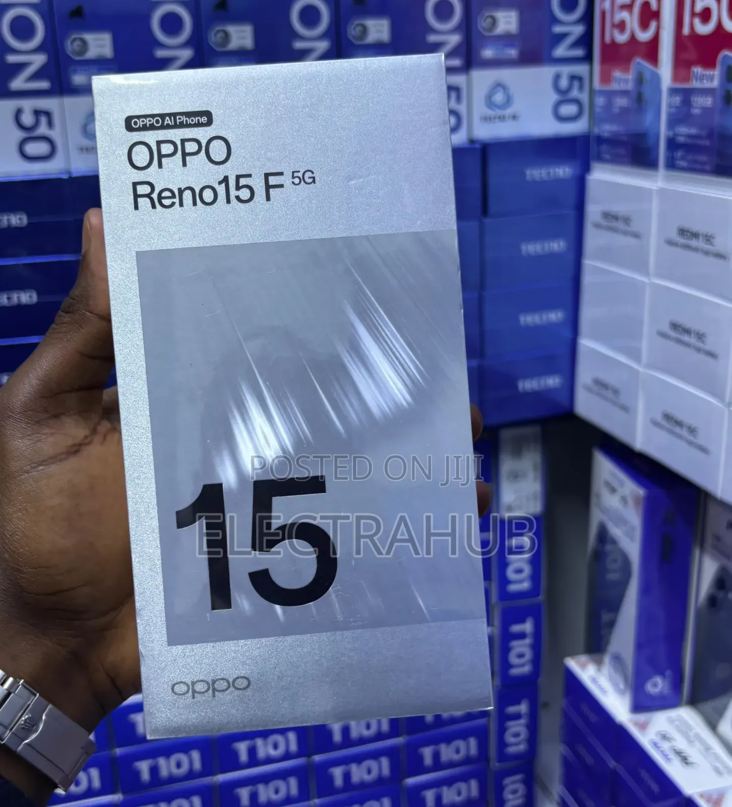 New Oppo Reno 256 GB Silver