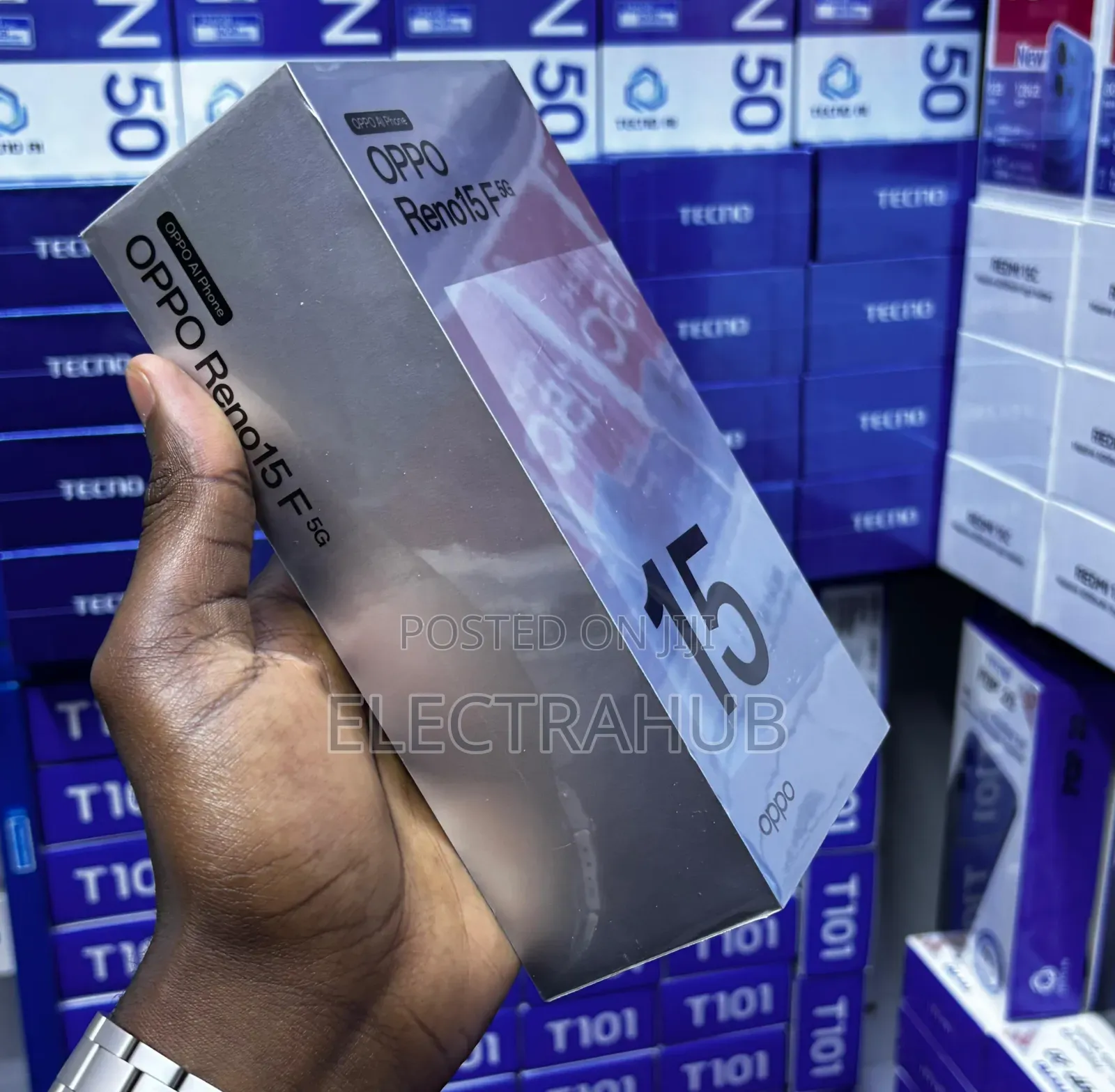 New Oppo Reno 256 GB Silver