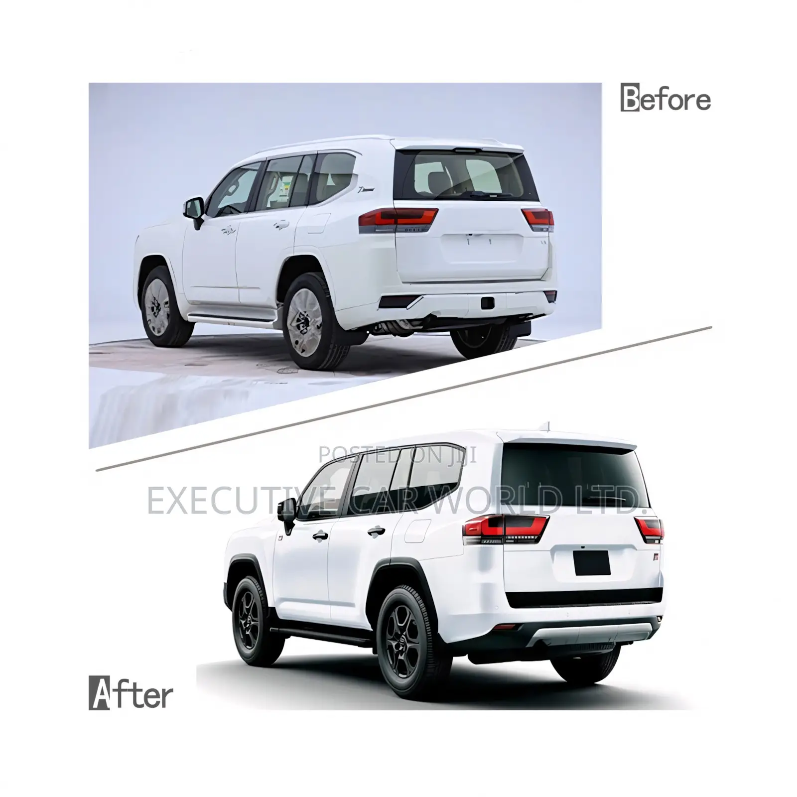 Toyota Lc300 to Lc300 Gr-Sport Body Kit