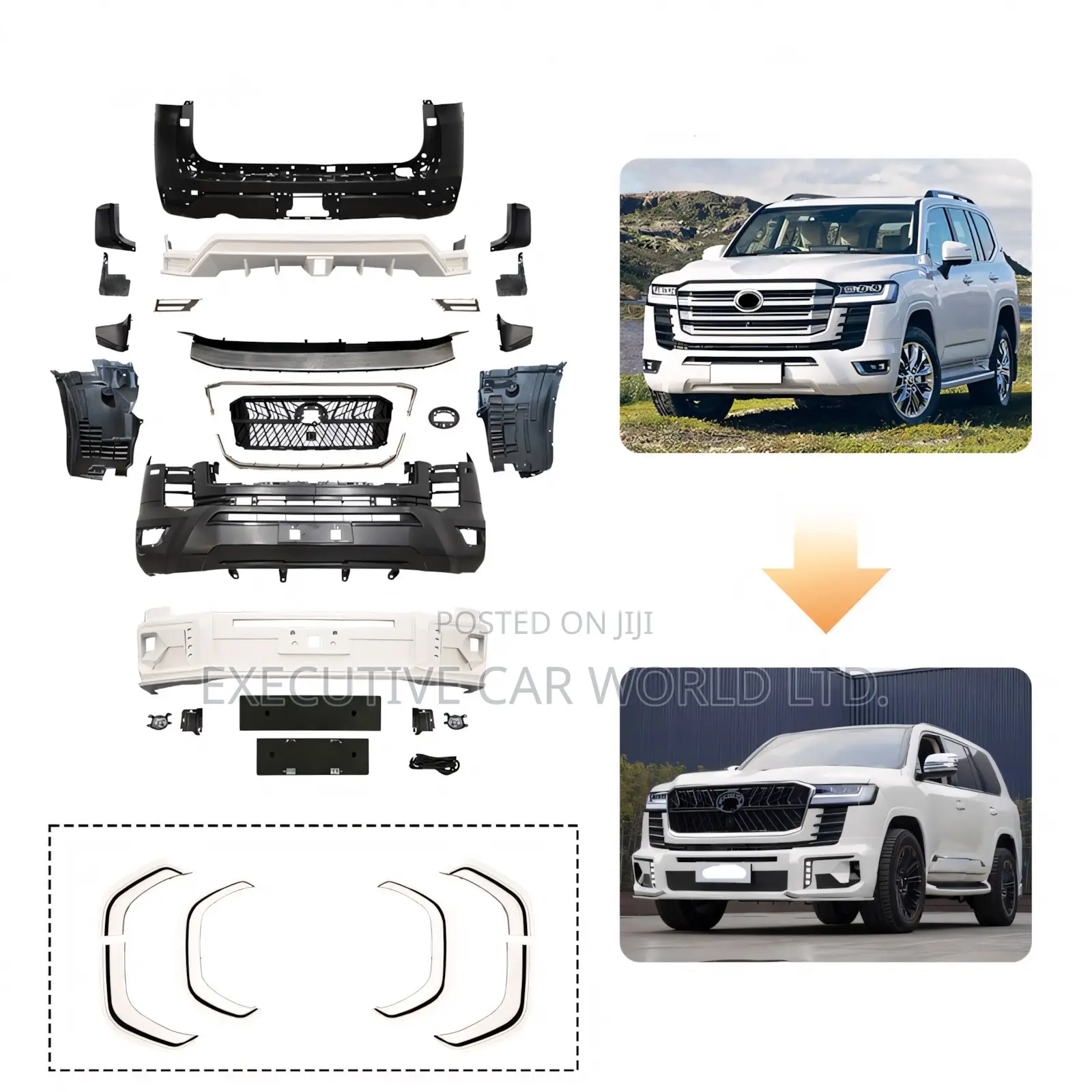 Toyota Land Cruiser 300 Wald Body Kit