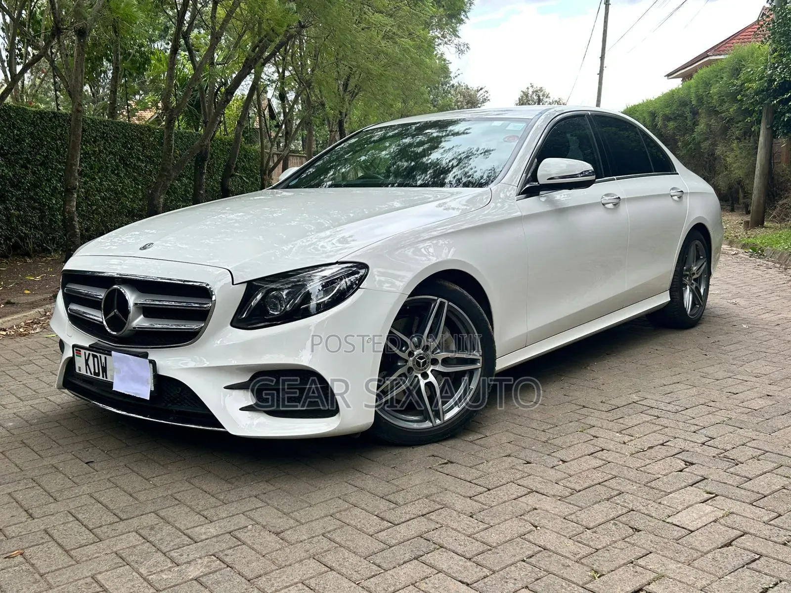 Mercedes-Benz E200 2018 White