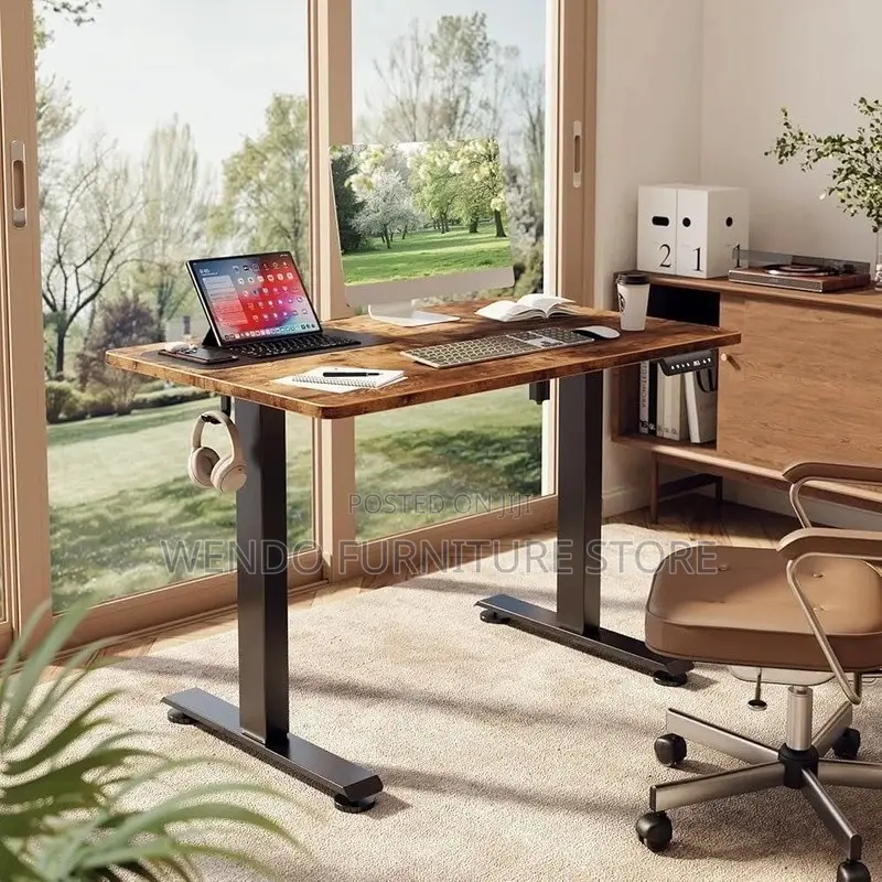 Office Desk; 1.2 Meter Modern Adjustable Ergonomic Style Electric Desk