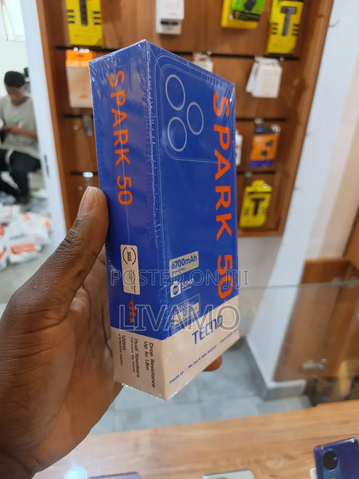 New Tecno Spark 50 128 GB White