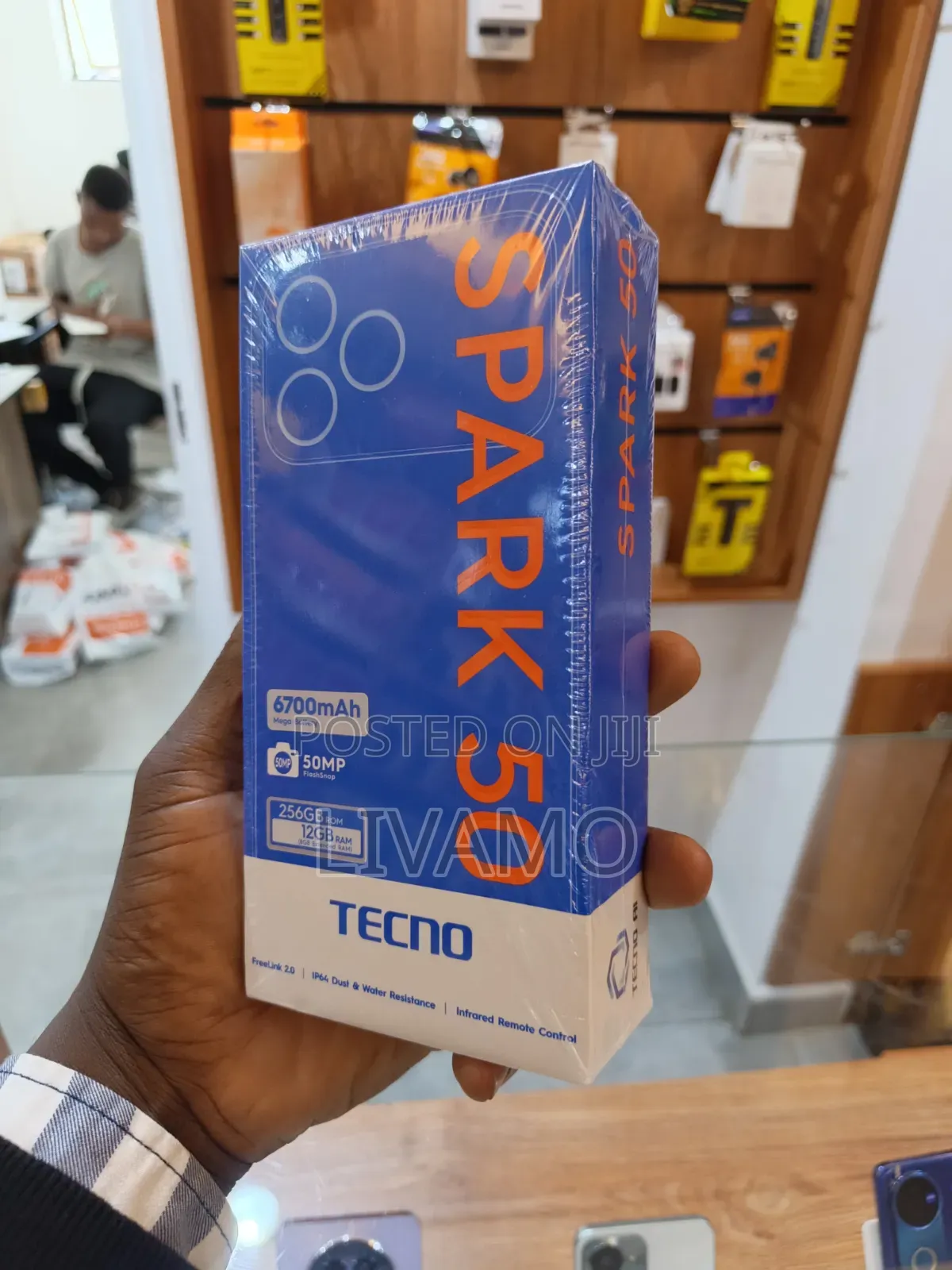 New Tecno Spark 50 128 GB White