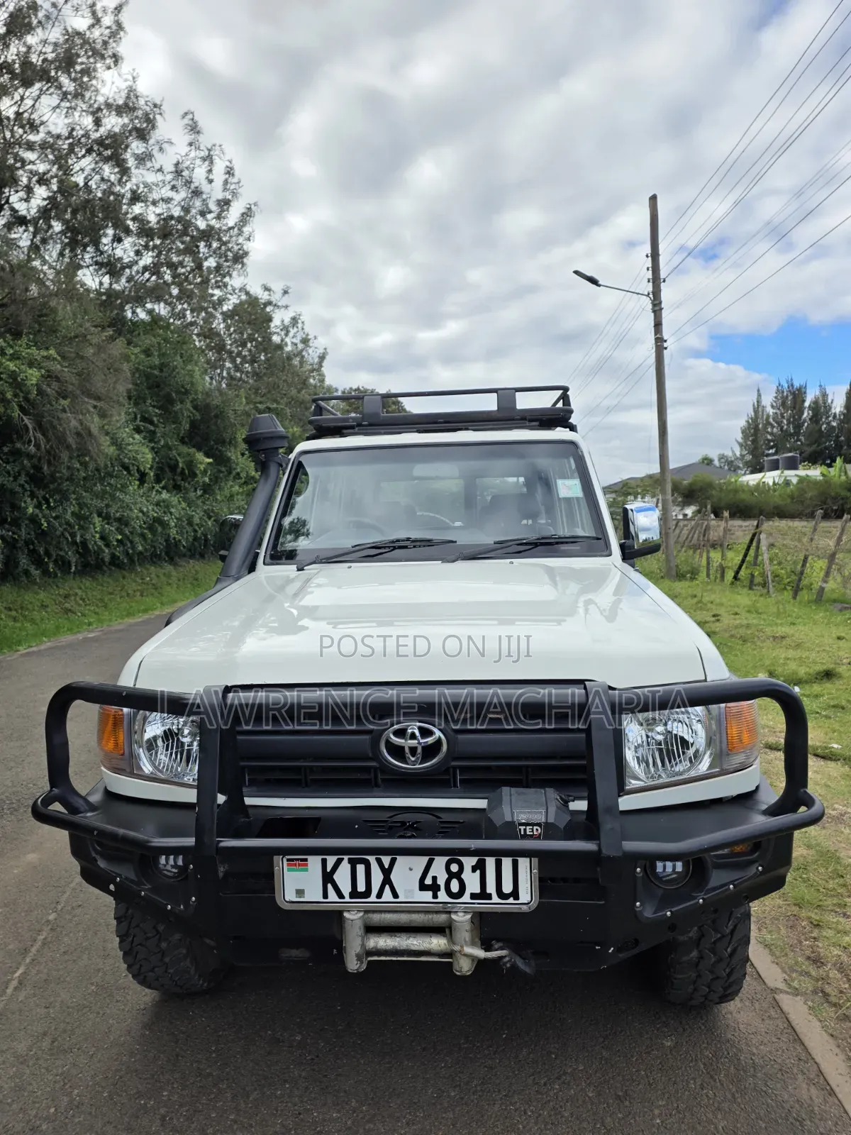 Toyota Land Cruiser 76 Series 2021 White