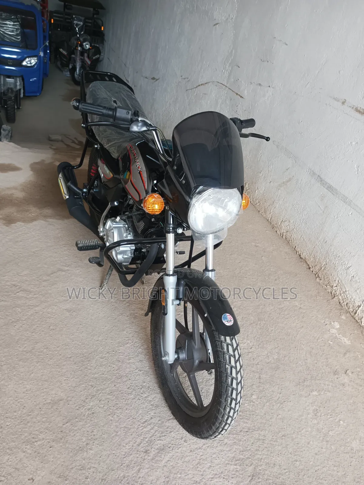 New Motorcycle 2025 Black