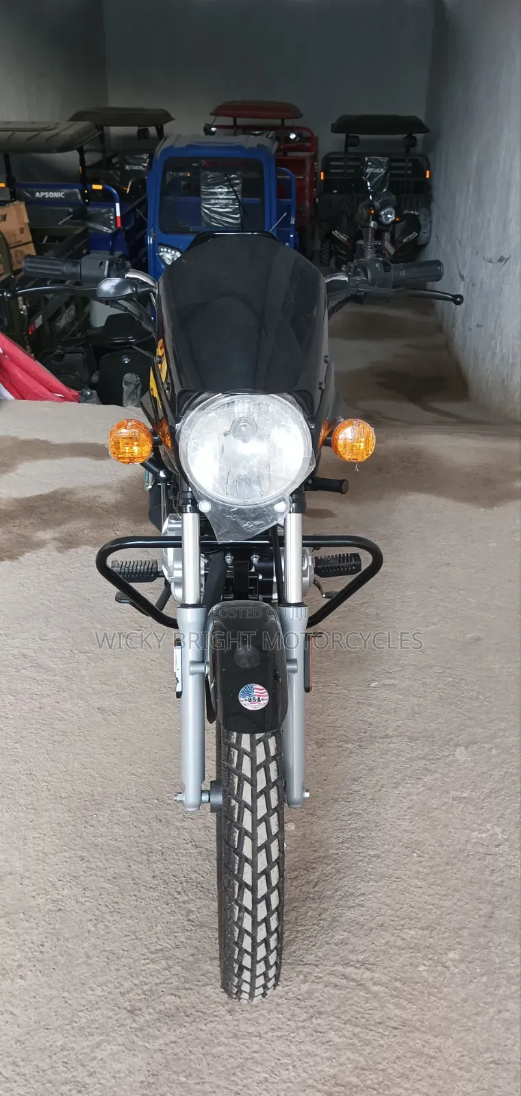 New Motorcycle 2025 Black