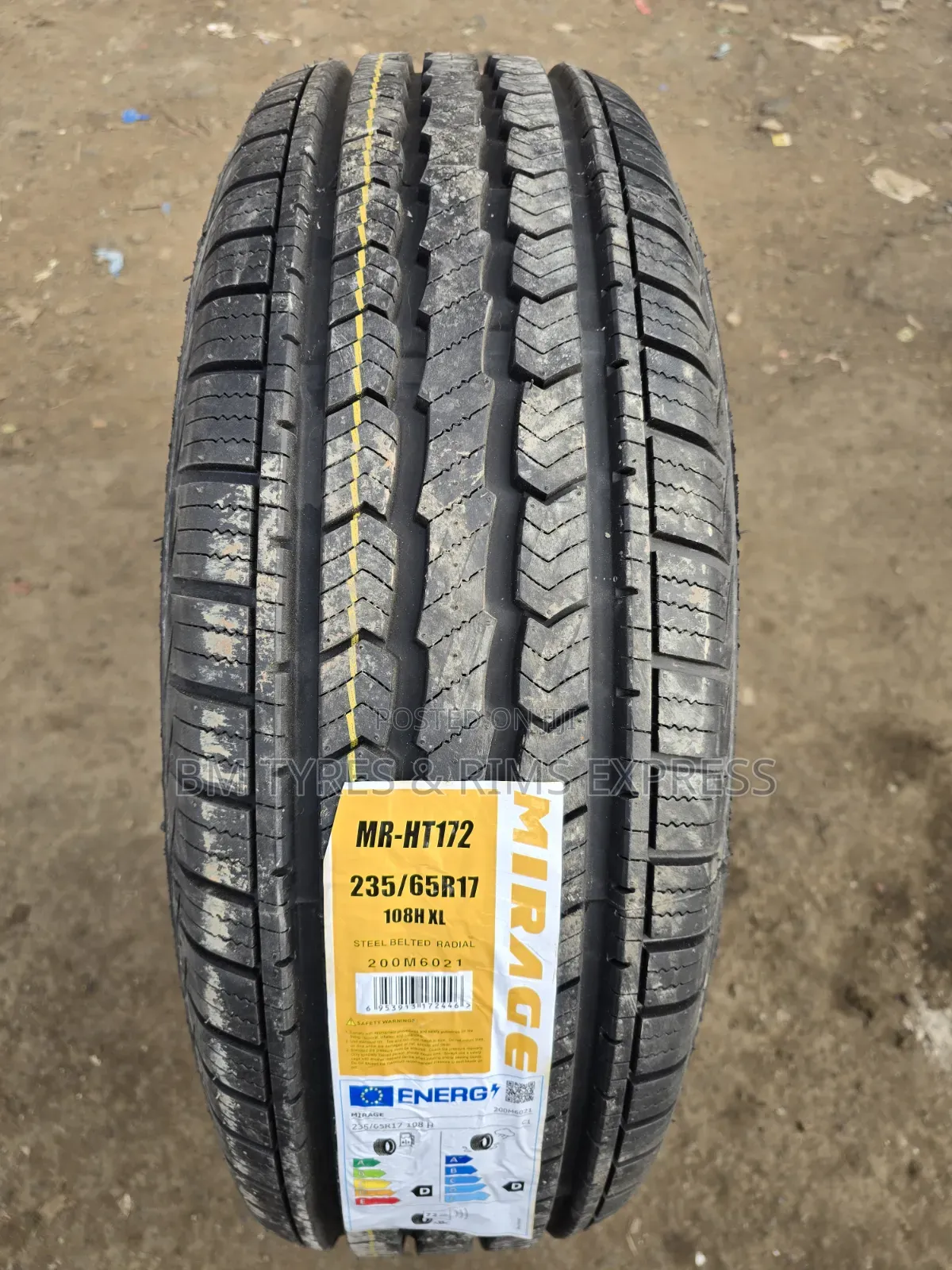 235 /65 R17 Mirage Tires (Highway Terrein)