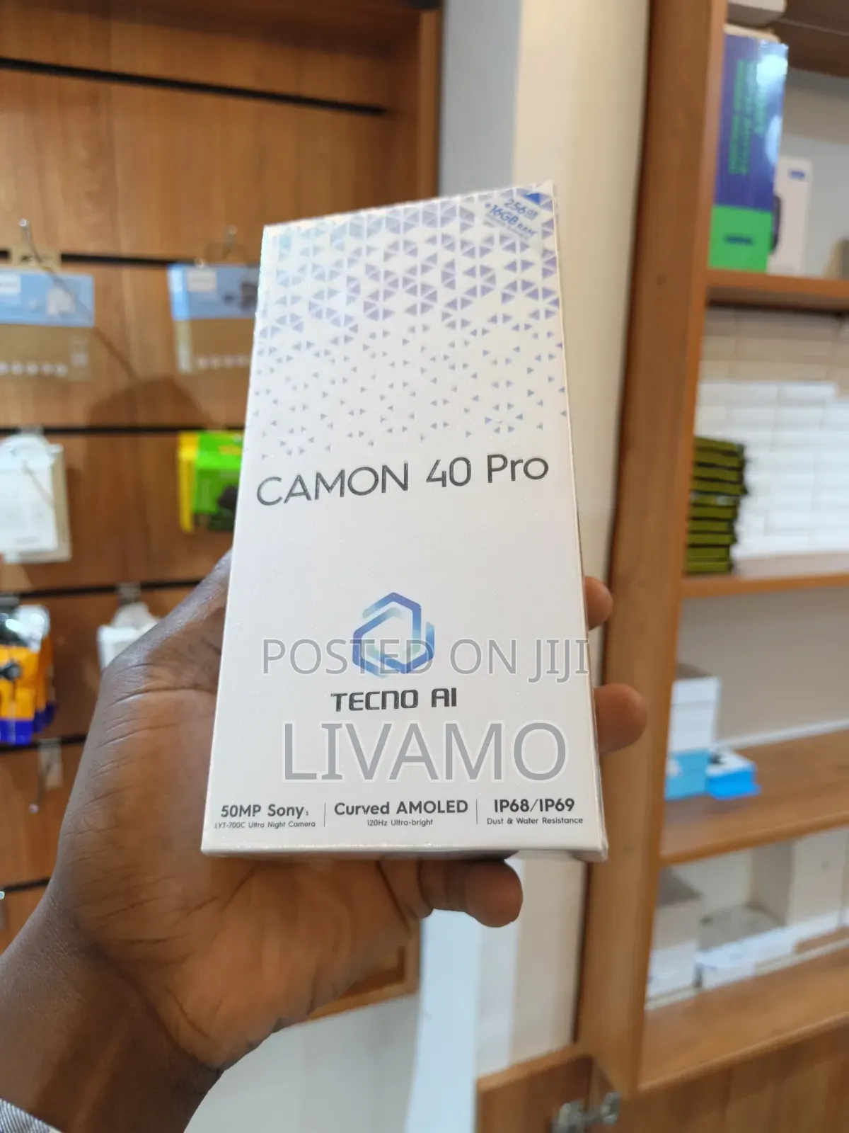 New Tecno Camon 40 Pro 4G 256 GB Gray