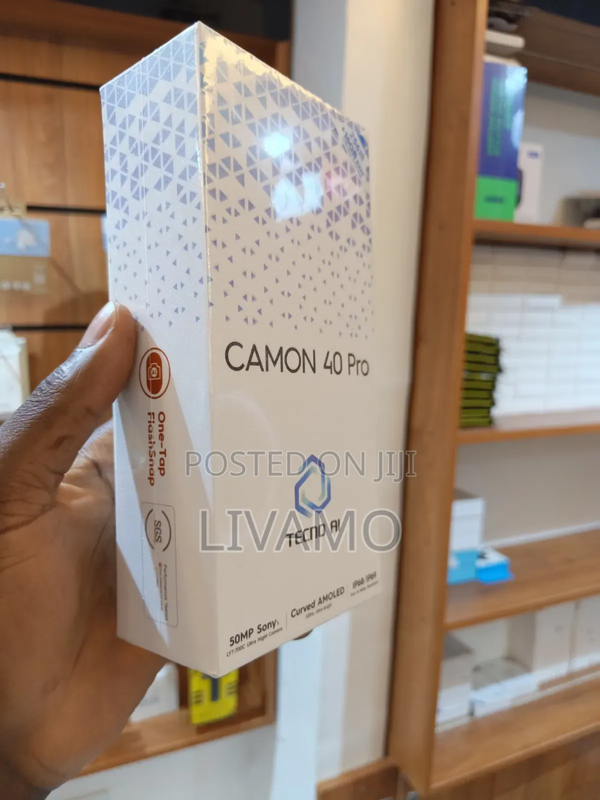 New Tecno Camon 40 Pro 4G 256 GB Gray