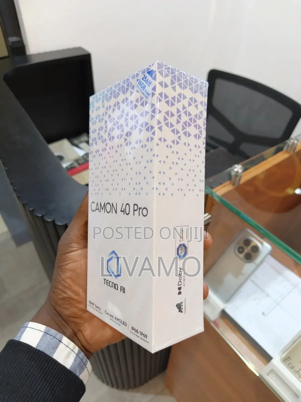 New Tecno Camon 40 Pro 4G 256 GB Blue