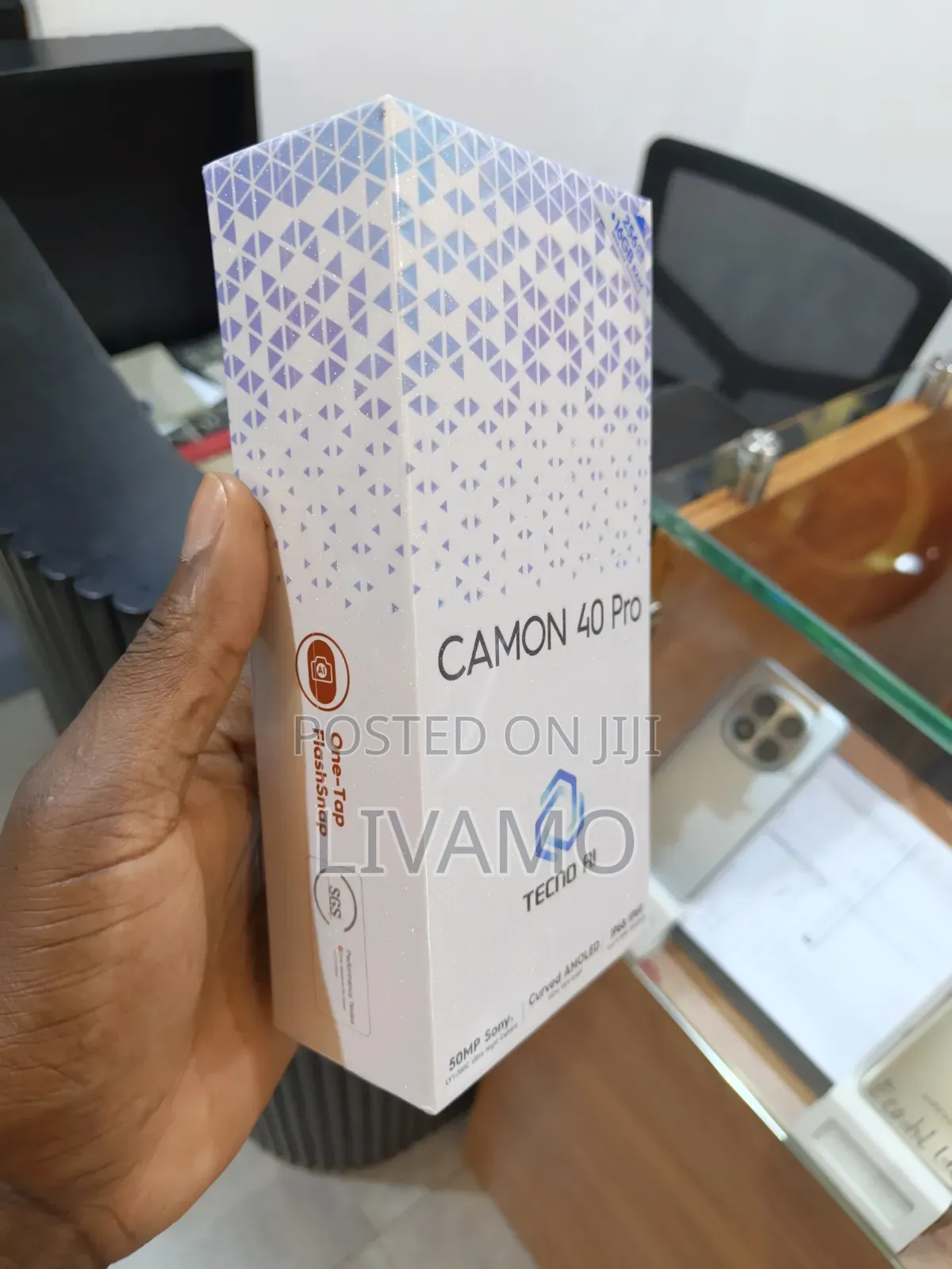 New Tecno Camon 40 Pro 4G 256 GB Blue