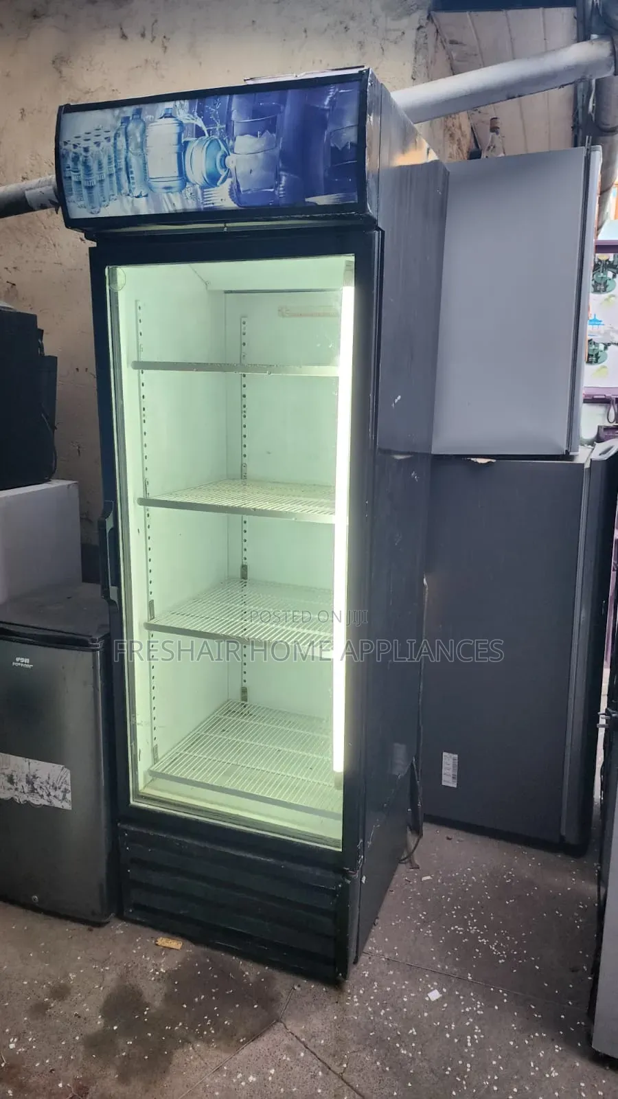 Exuk Chiller Display Fridge/ Black