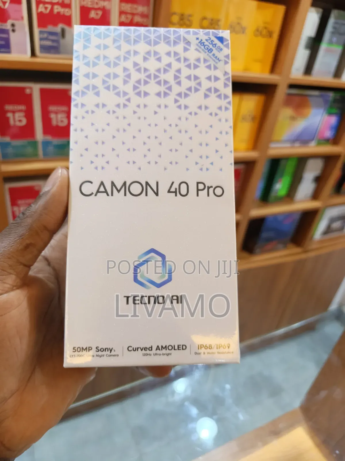 New Tecno Camon 40 Pro 4G 256 GB Gray