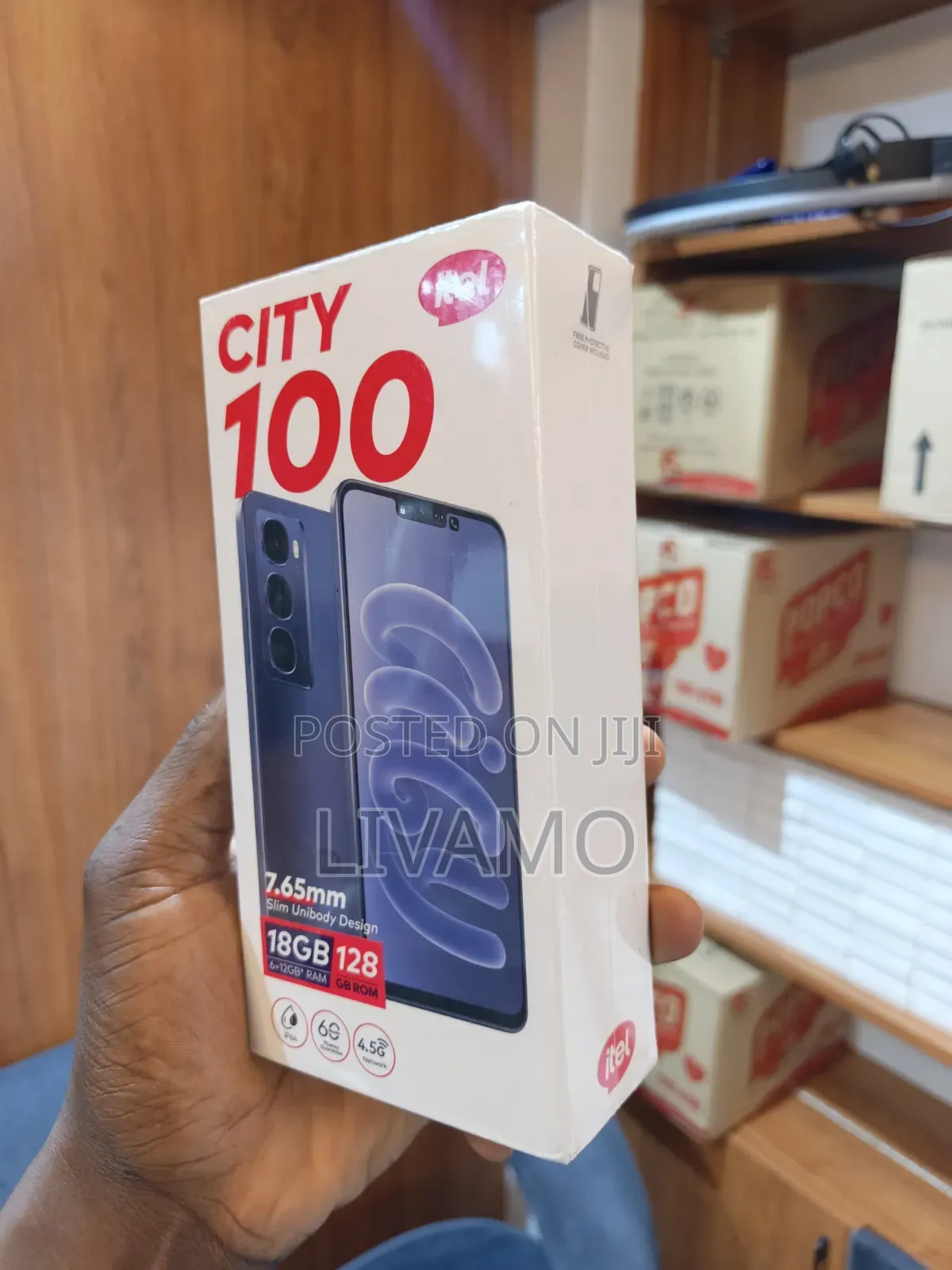 New Itel City 100 128 GB Blue