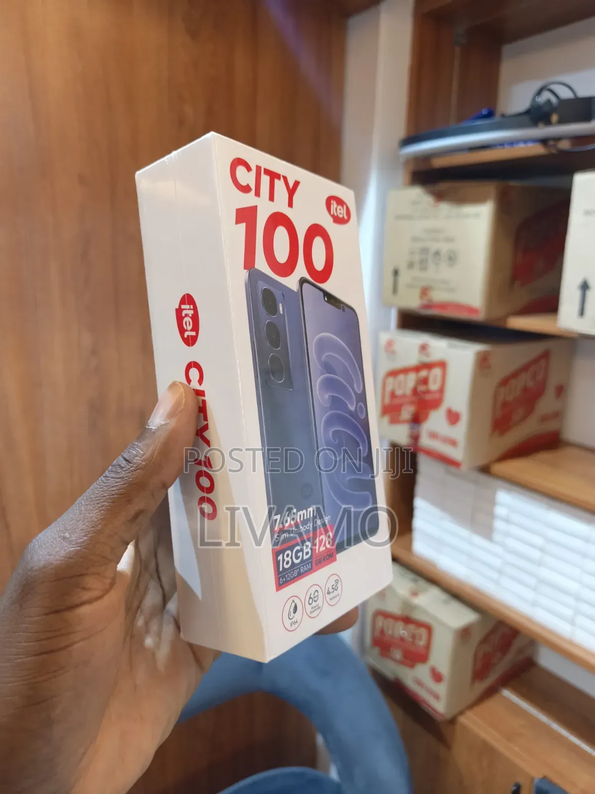New Itel City 100 128 GB Blue