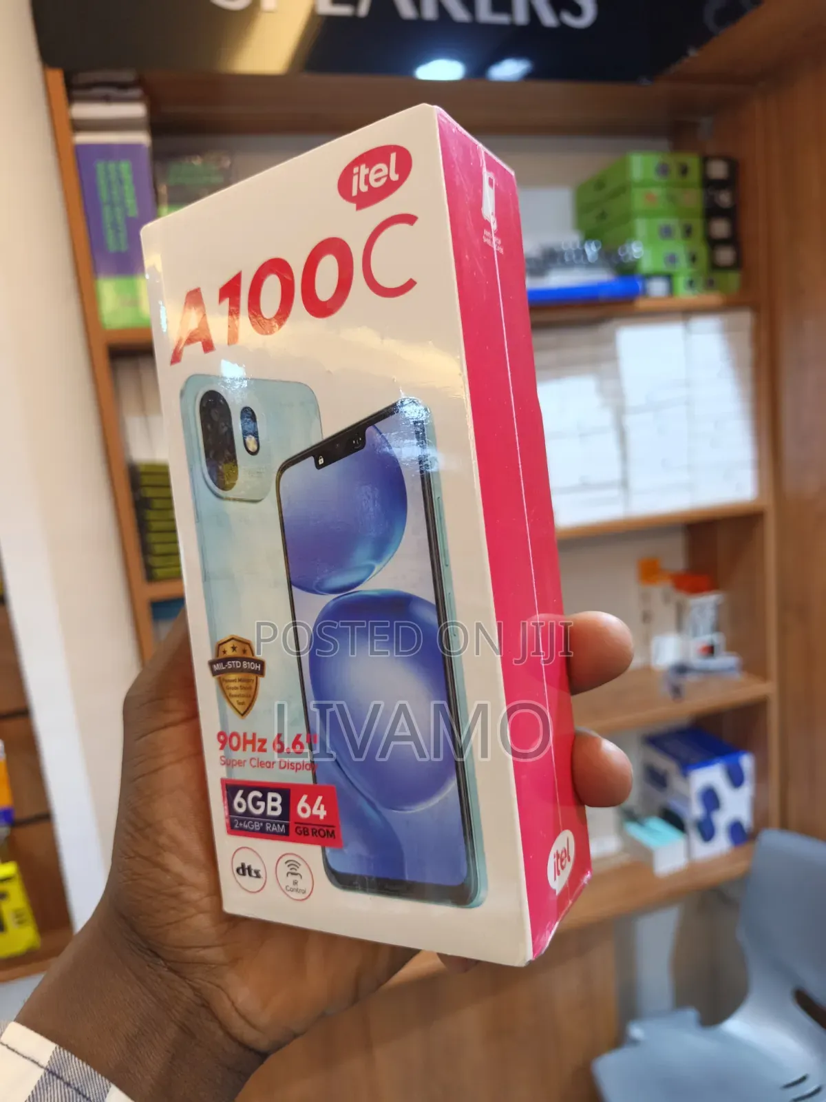 New Itel A100C 64 GB Silver