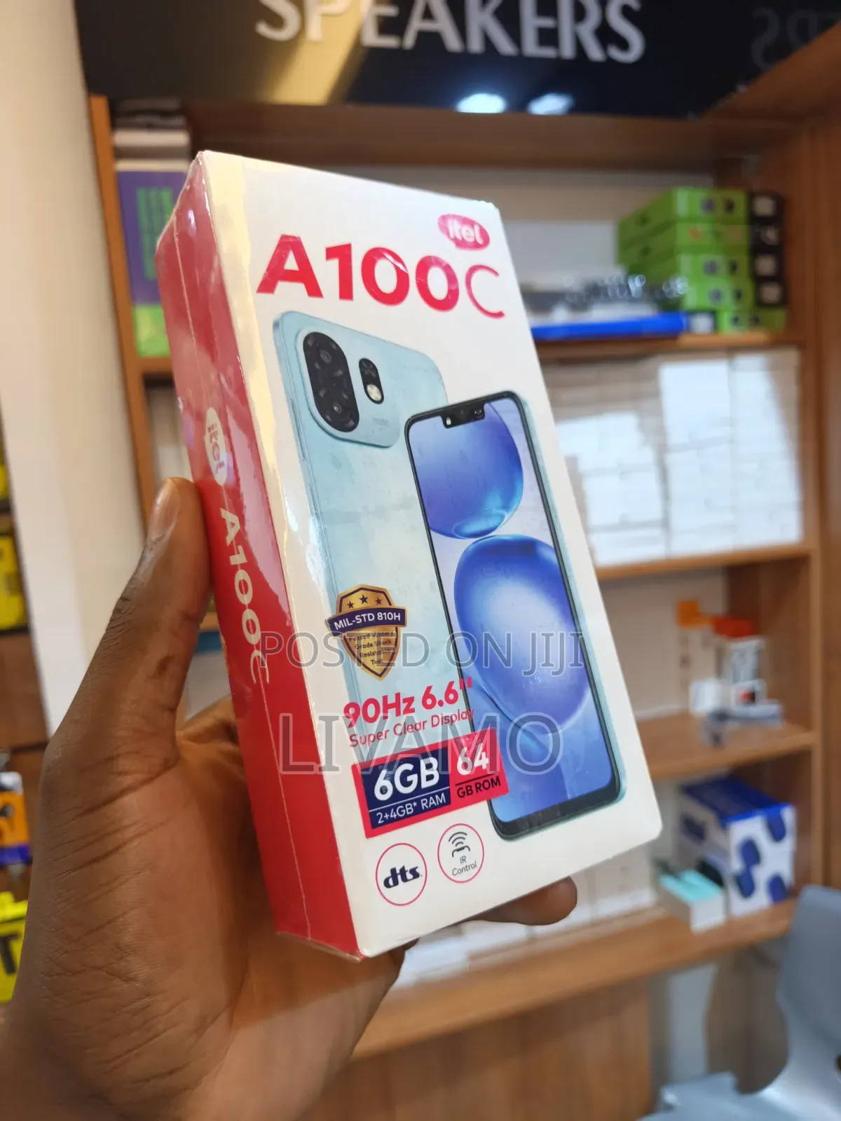 New Itel A100C 64 GB Silver